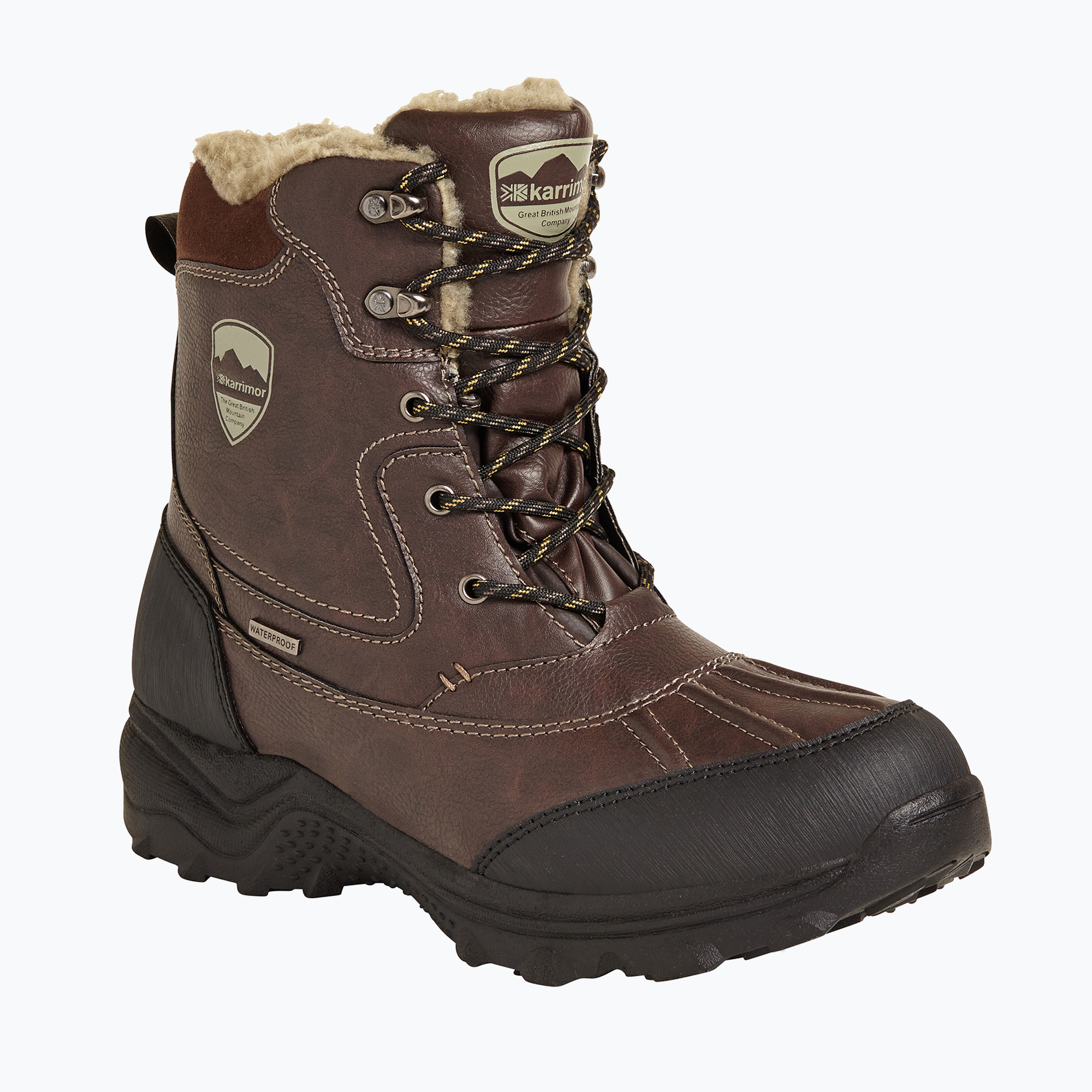 Śniegowce męskie Karrimor Snow Casual 3 brown 