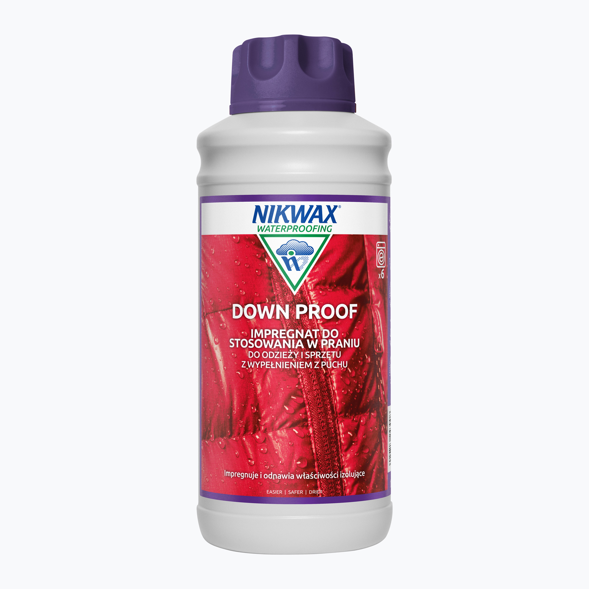 Impregnat do odzieży i sprzętu wypełnionego puchem Nikwax Down Proof 1000 ml | WYSYŁKA W 24H | 30 DNI NA ZWROT