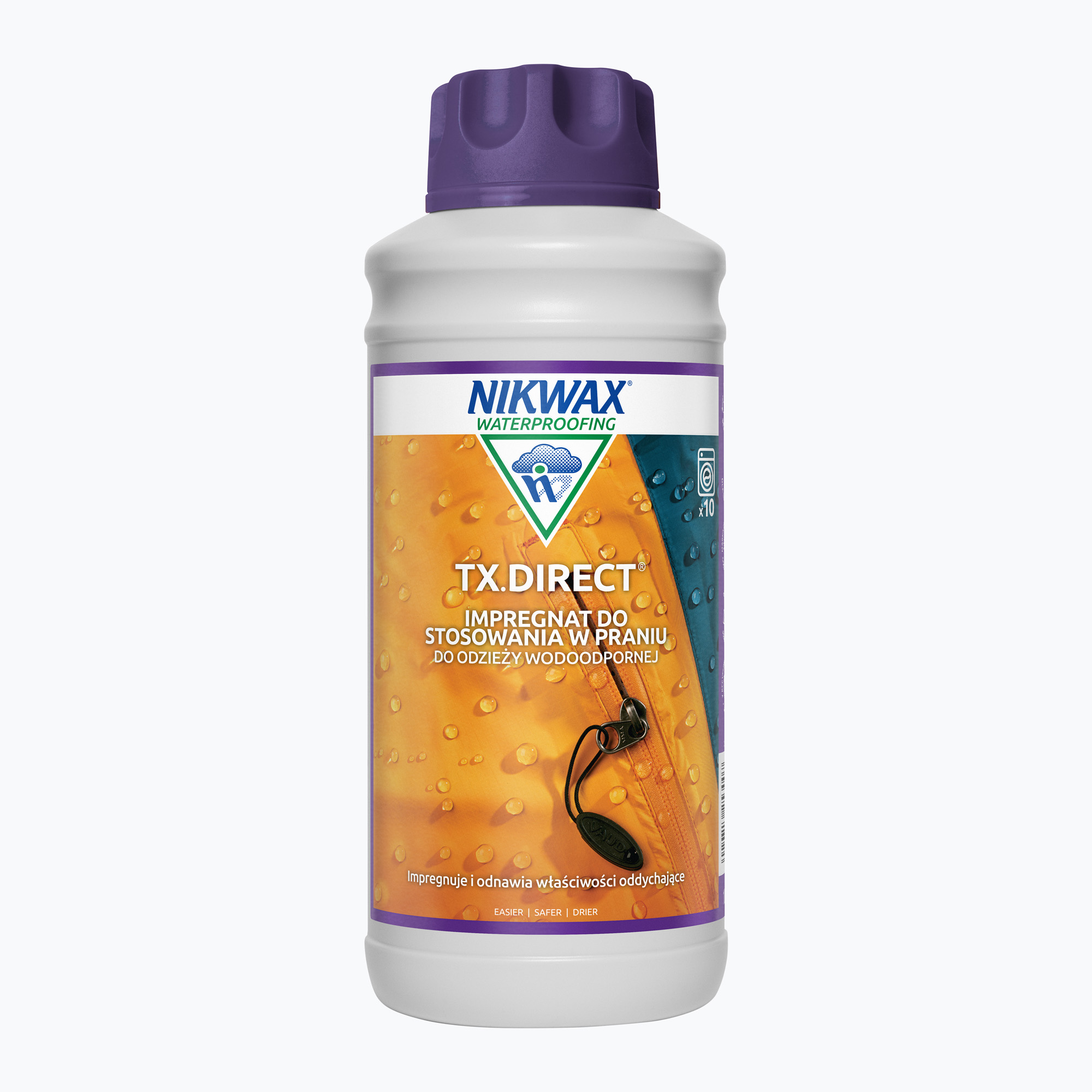 Impregnat do odzieży przeciwdeszczowej Nikwax TX. Direct Wash-In 1000 ml | WYSYŁKA W 24H | 30 DNI NA ZWROT