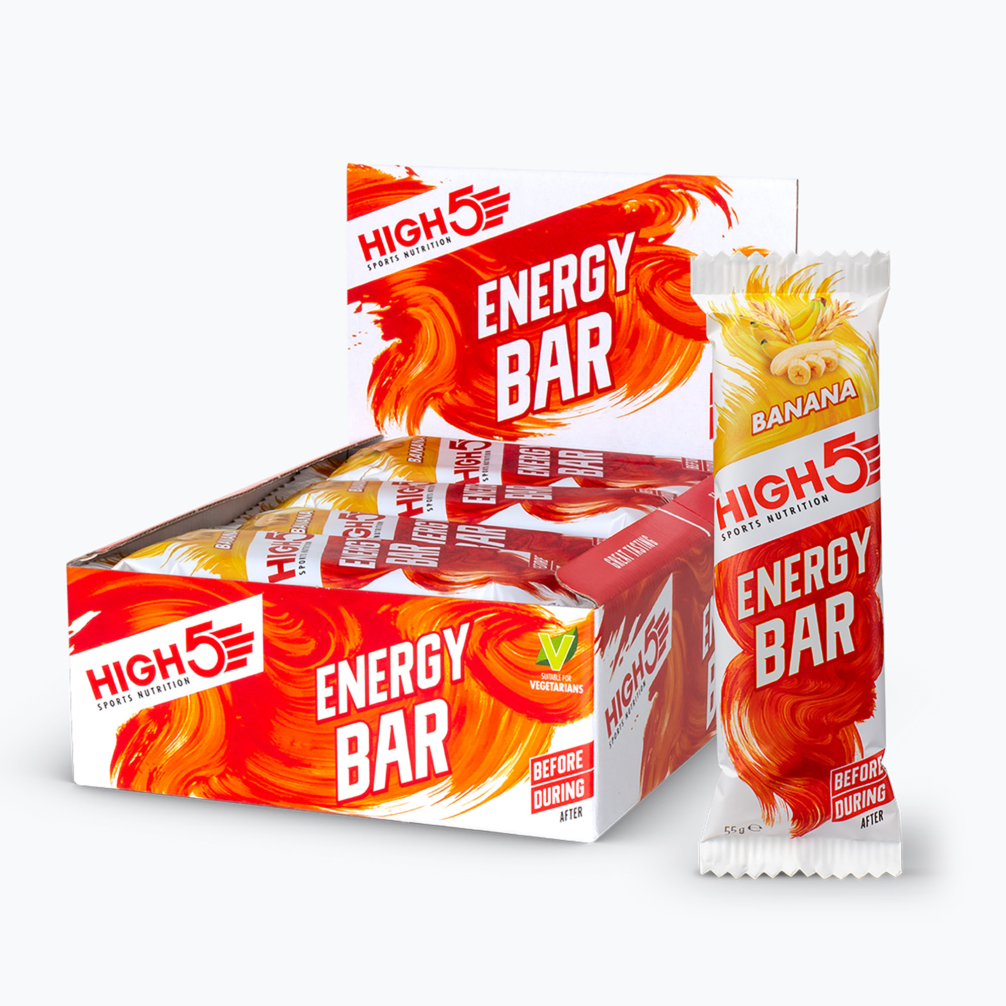 Енергиен бар HIGH5 Energy 55 г банан