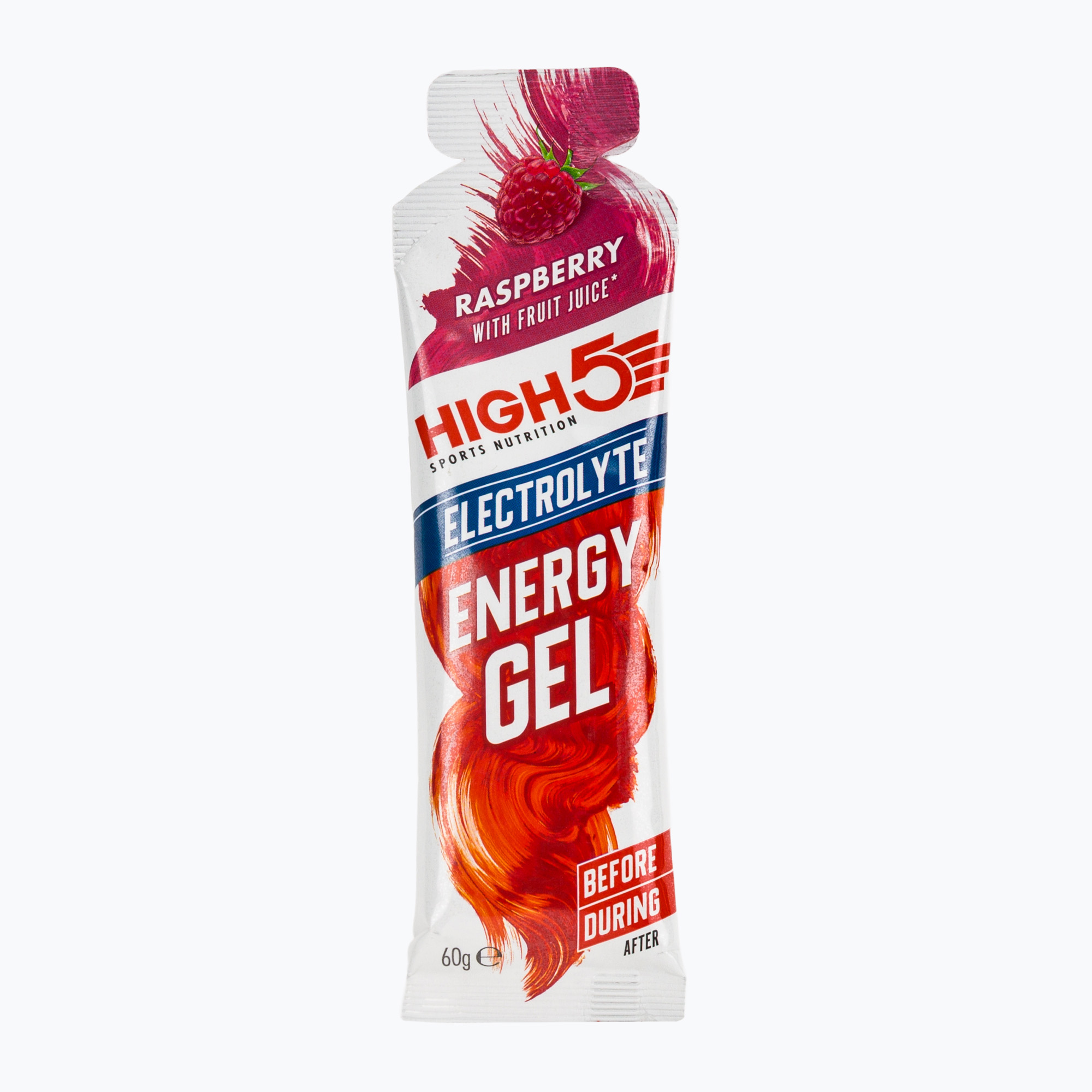 Energiazselé HIGH5 Energy Electrolyte 5 x 60 g raspberry (Energy Electrolyte 105984030013EU2)