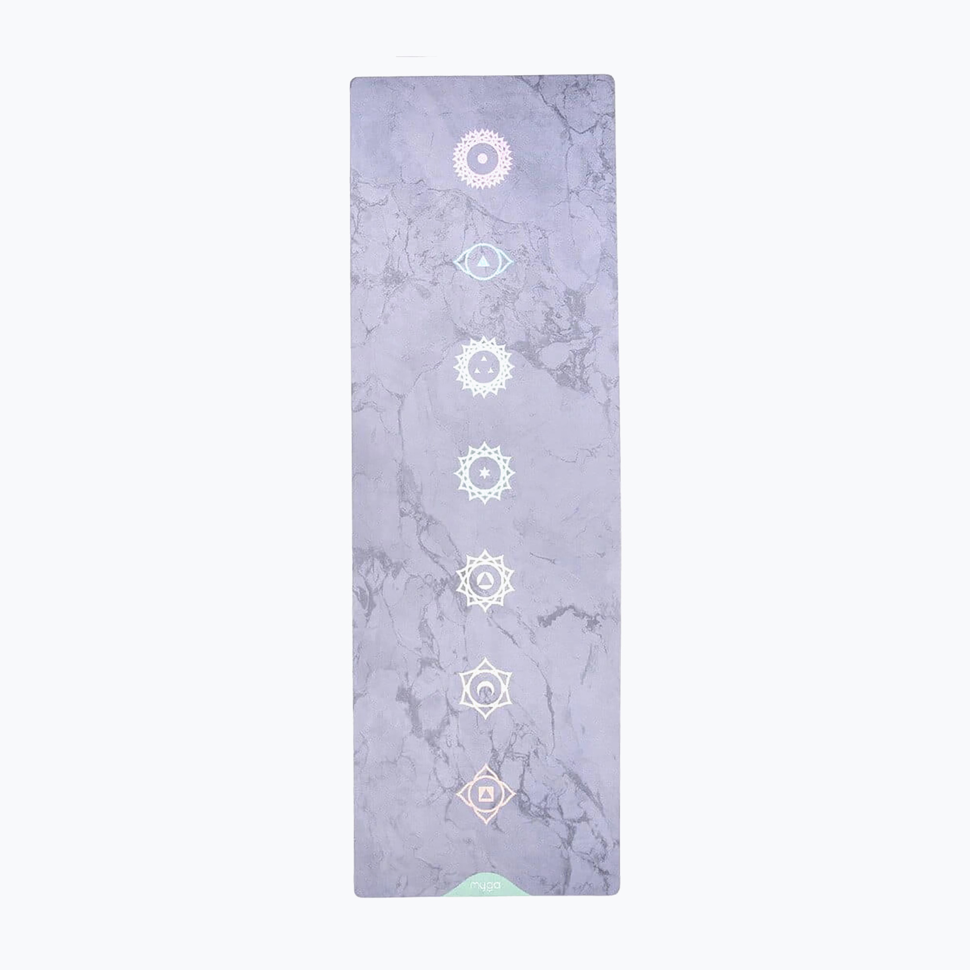 Постелка за йога Myga Chakra Luxurious purple