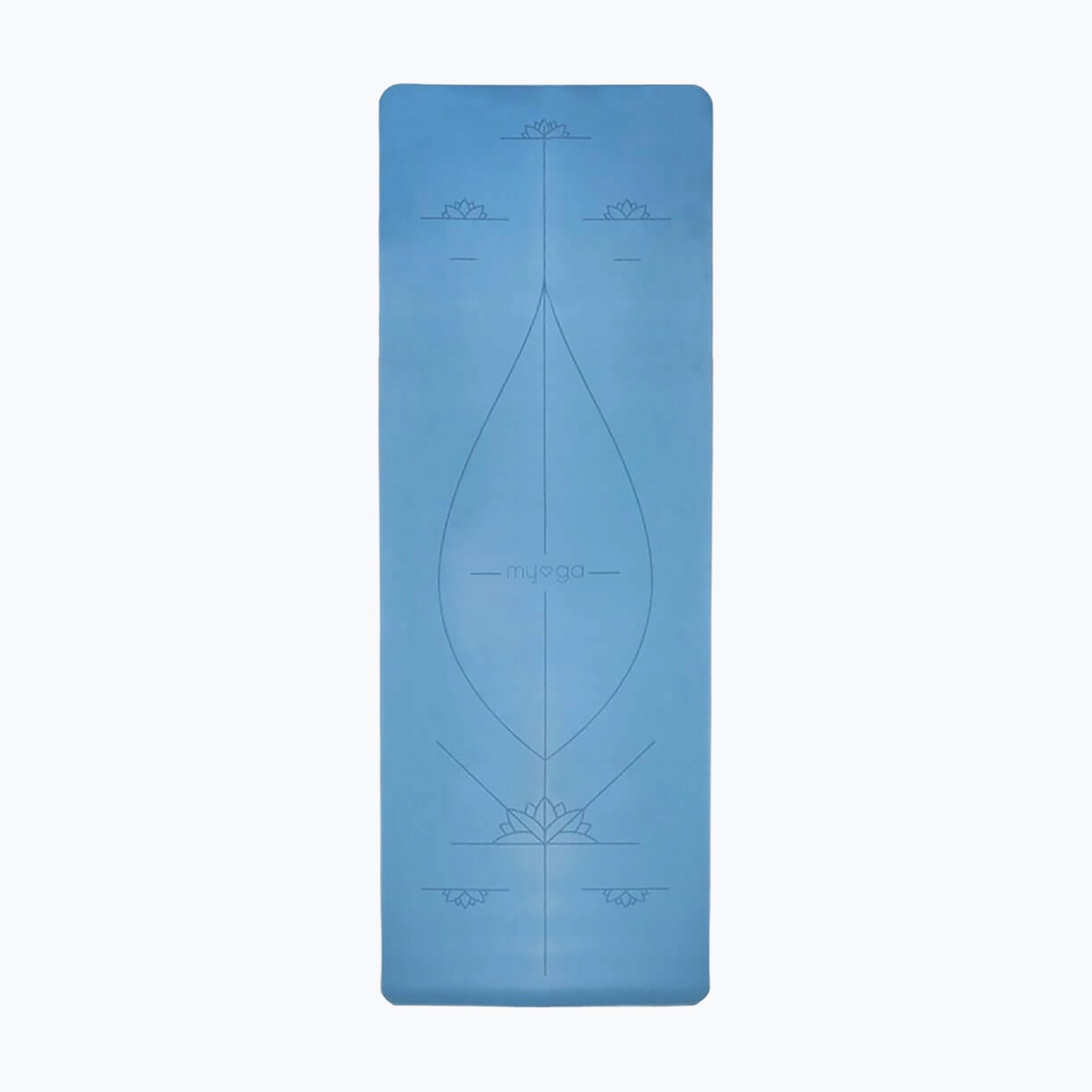 Mata do jogi Myga Alignment XL 6 mm niebieski 