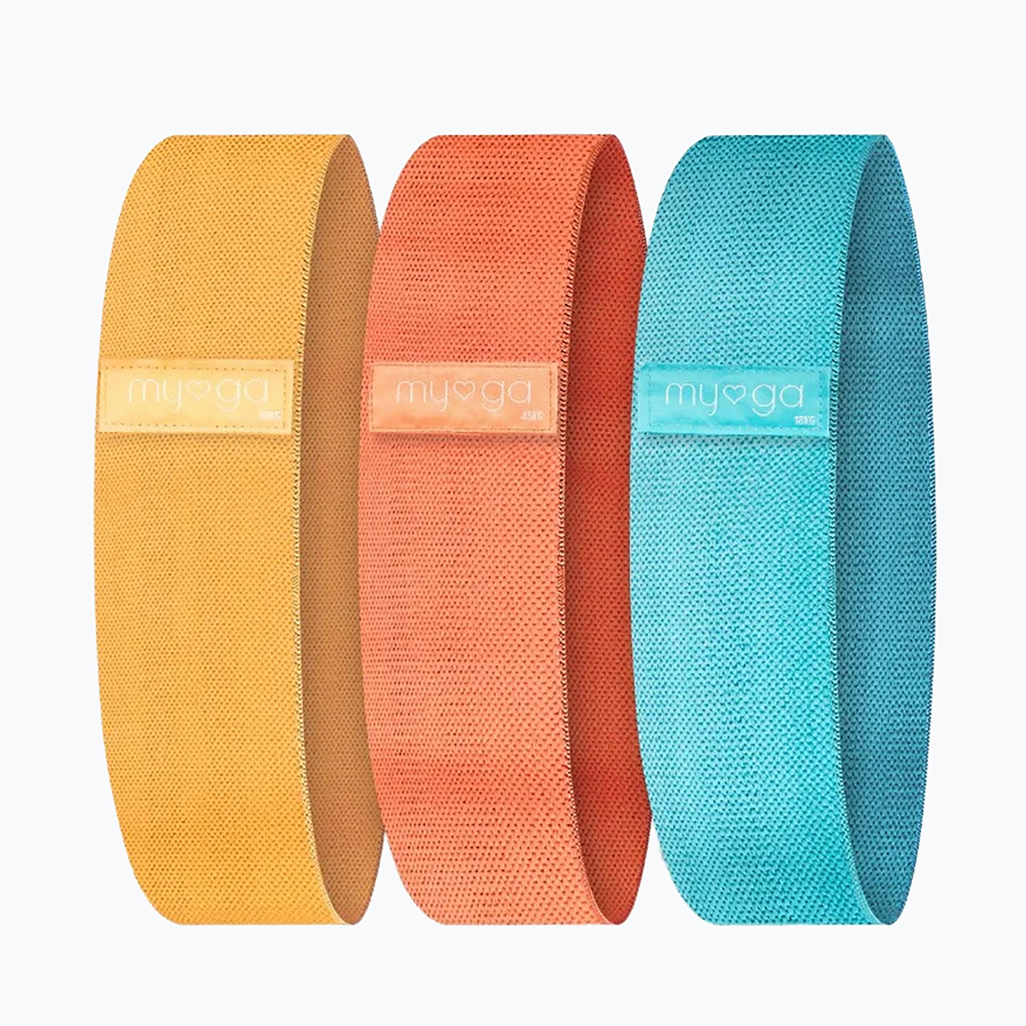Еластични ленти за съпротивление Myga Glute Resistance 3 pack multicolor