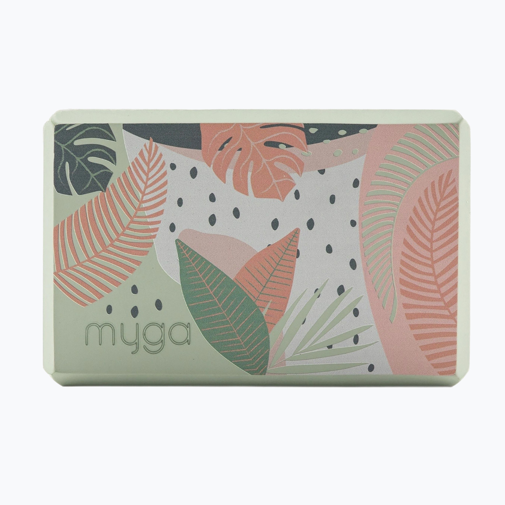 Cub pentru yoga Myga Foam Block green
