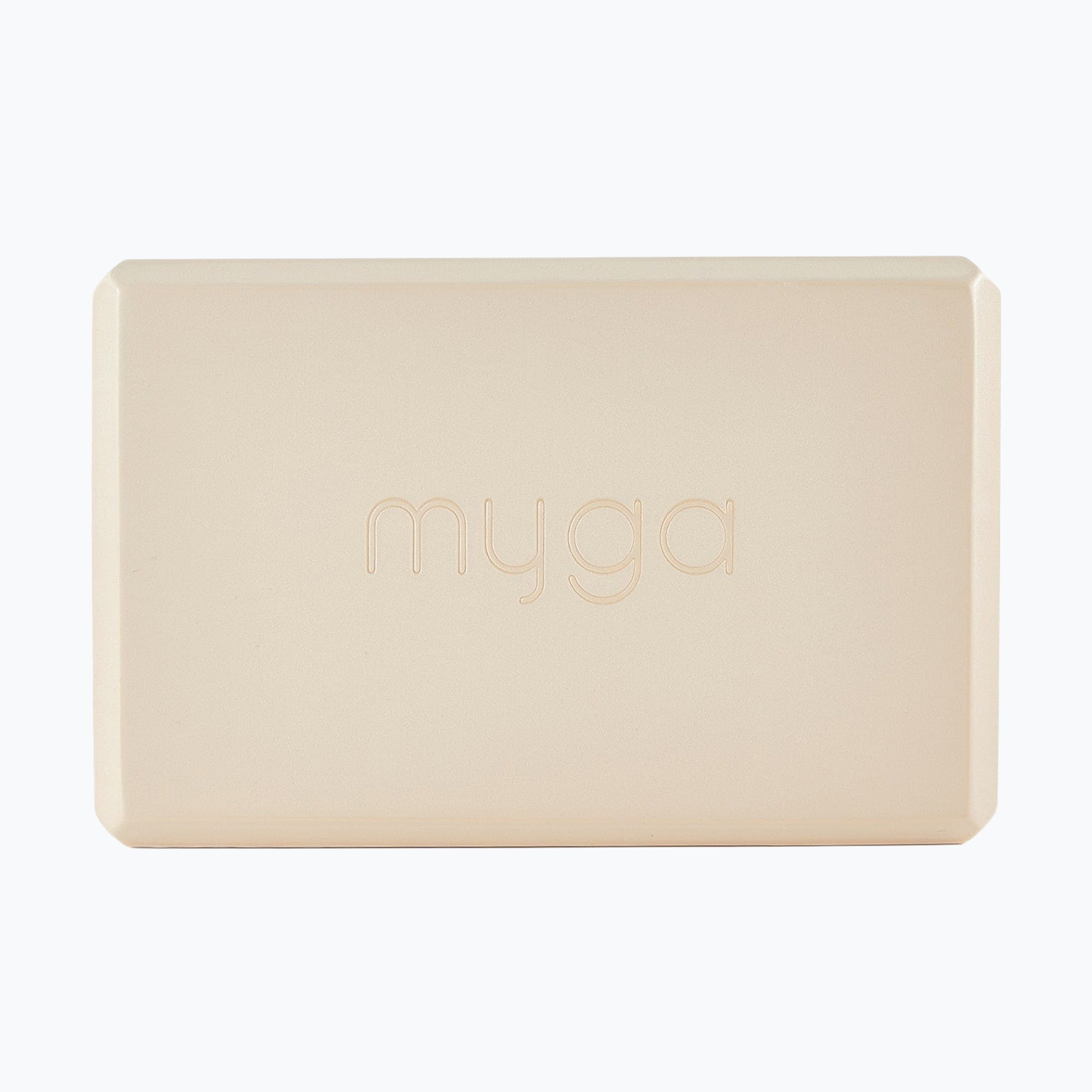 Bloc de yoga Myga Foam Block bej