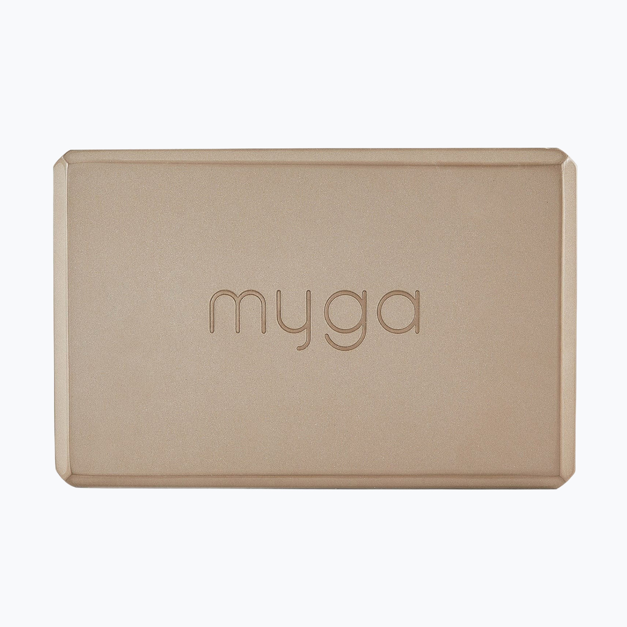 Bloc de yoga Myga Foam Block maro