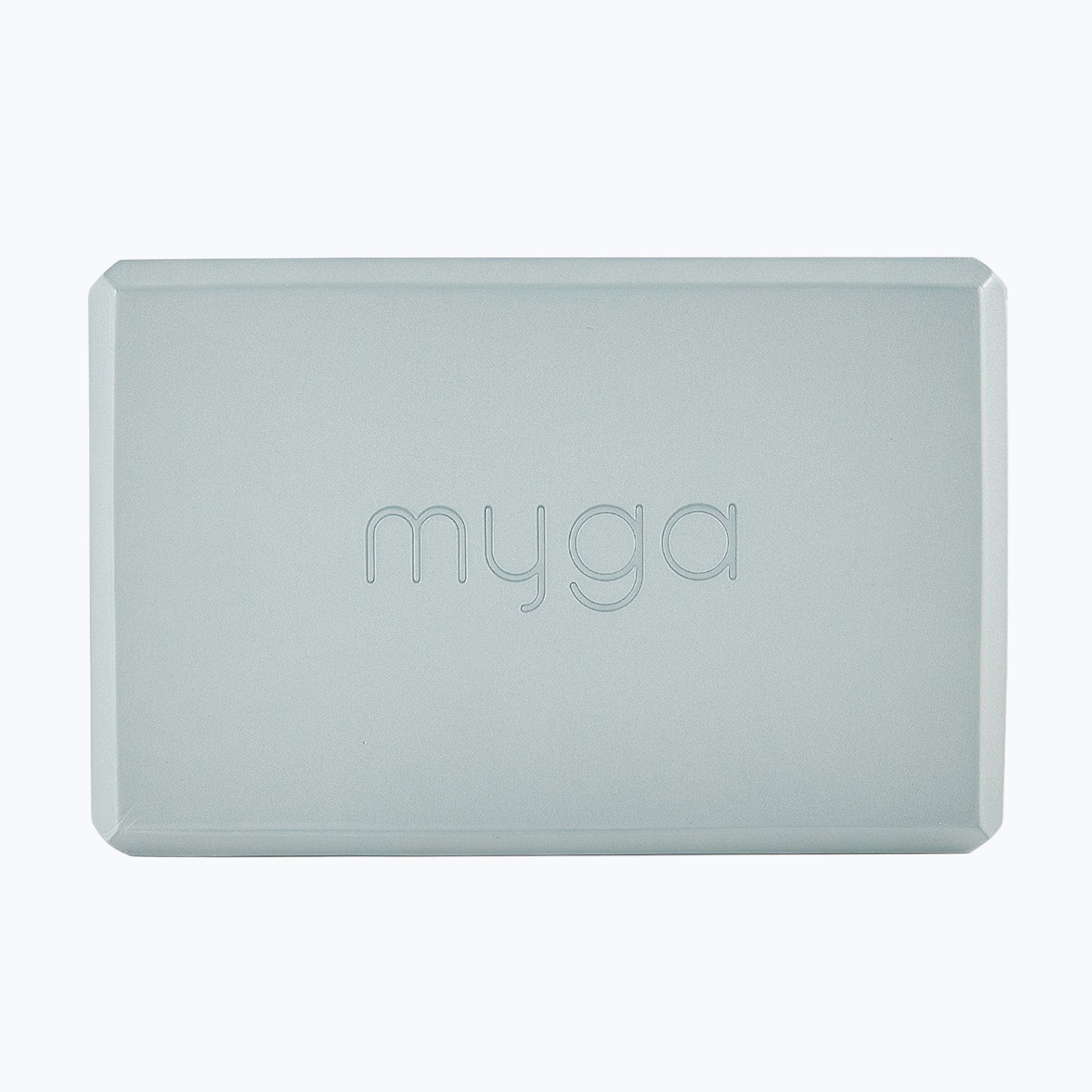 Bloc de yoga Myga Foam Block albastru deschis