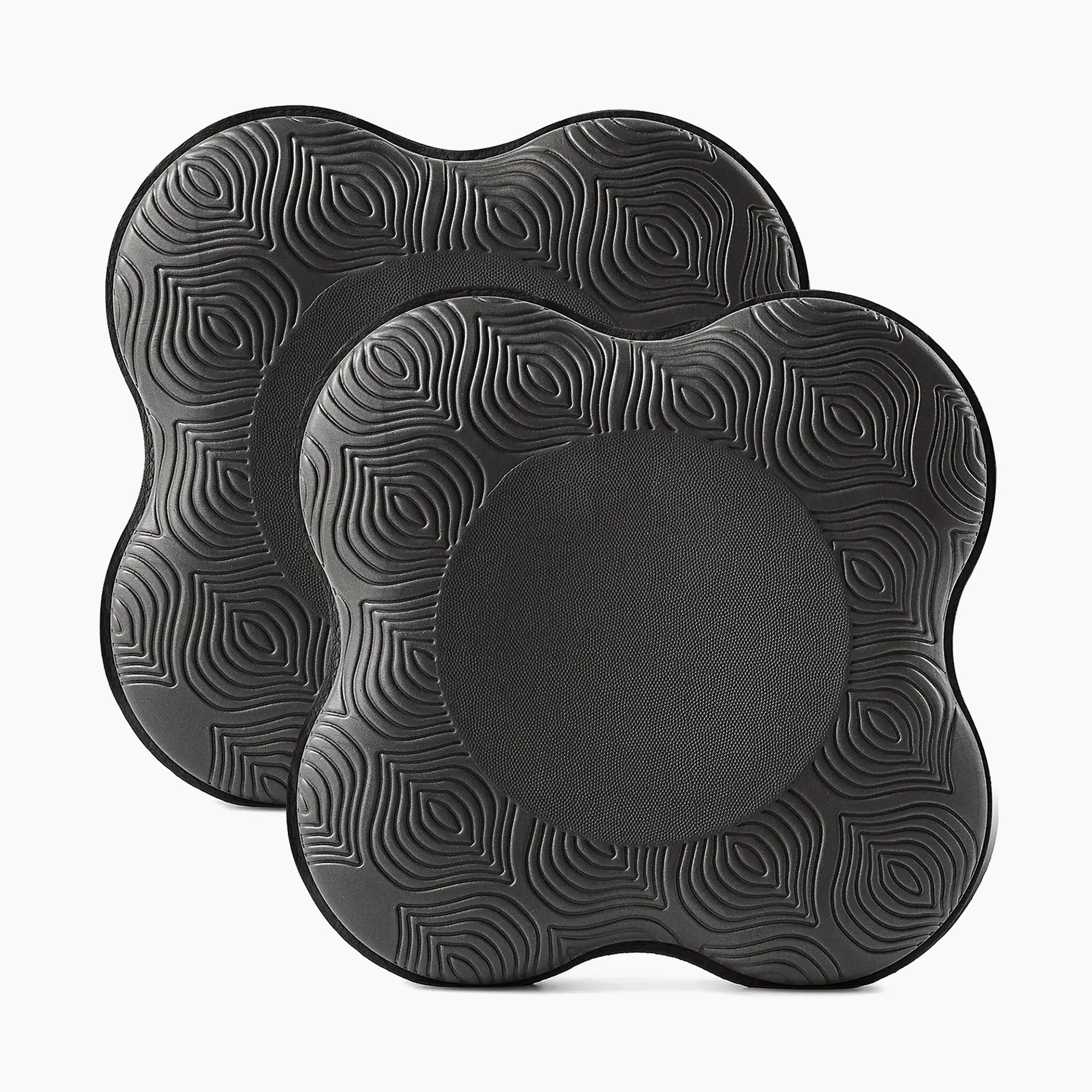 Suport din gel pentru yoga Myga 2 buc. black