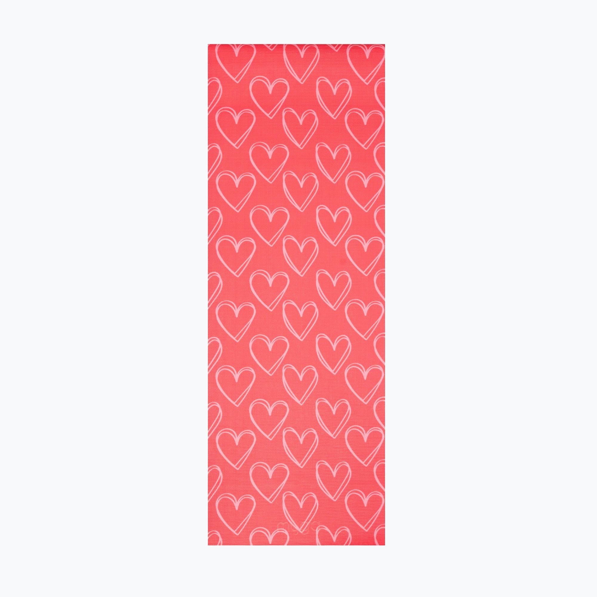 Постелка за йога Myga Heart Limited Edition red