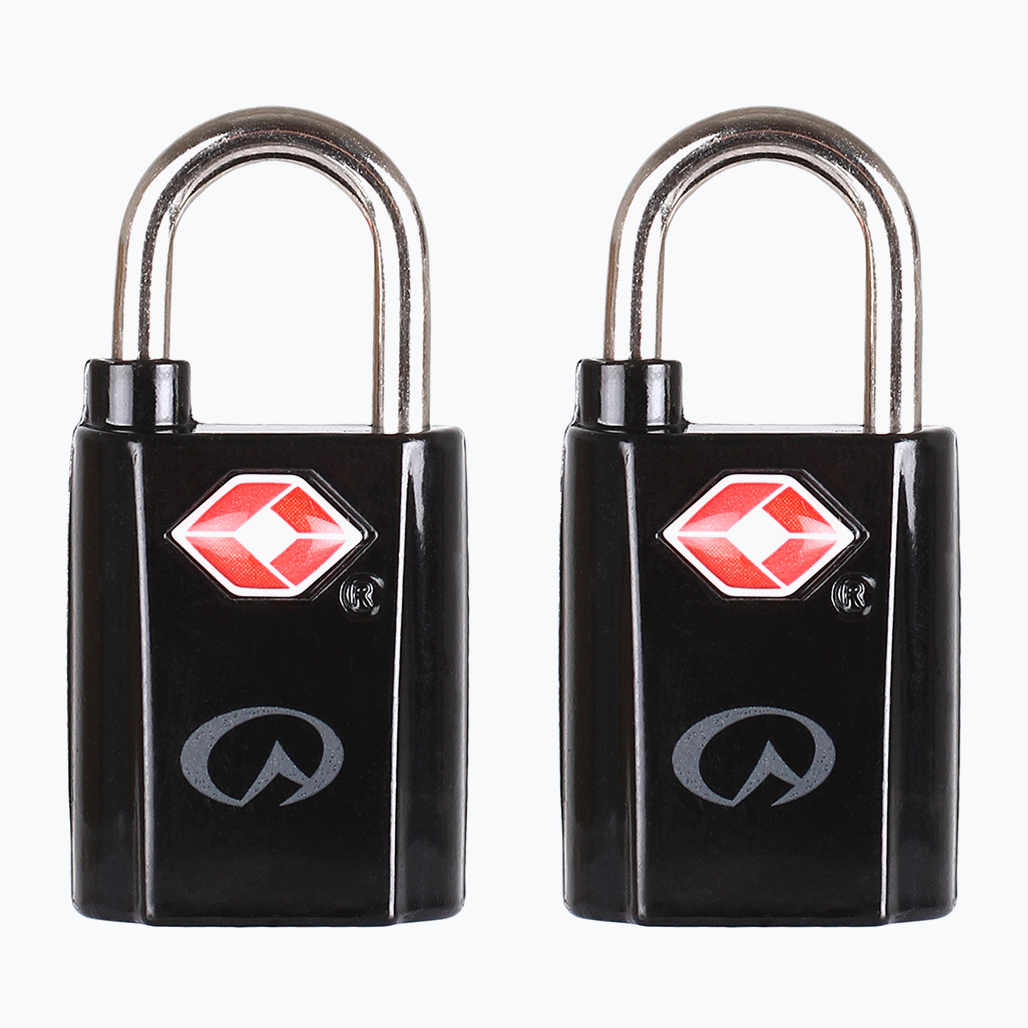 Zámky Lifeventure TSA Mini Padlocks 2 balenia čierne (TSA Mini Padlocks 2 LM72010)