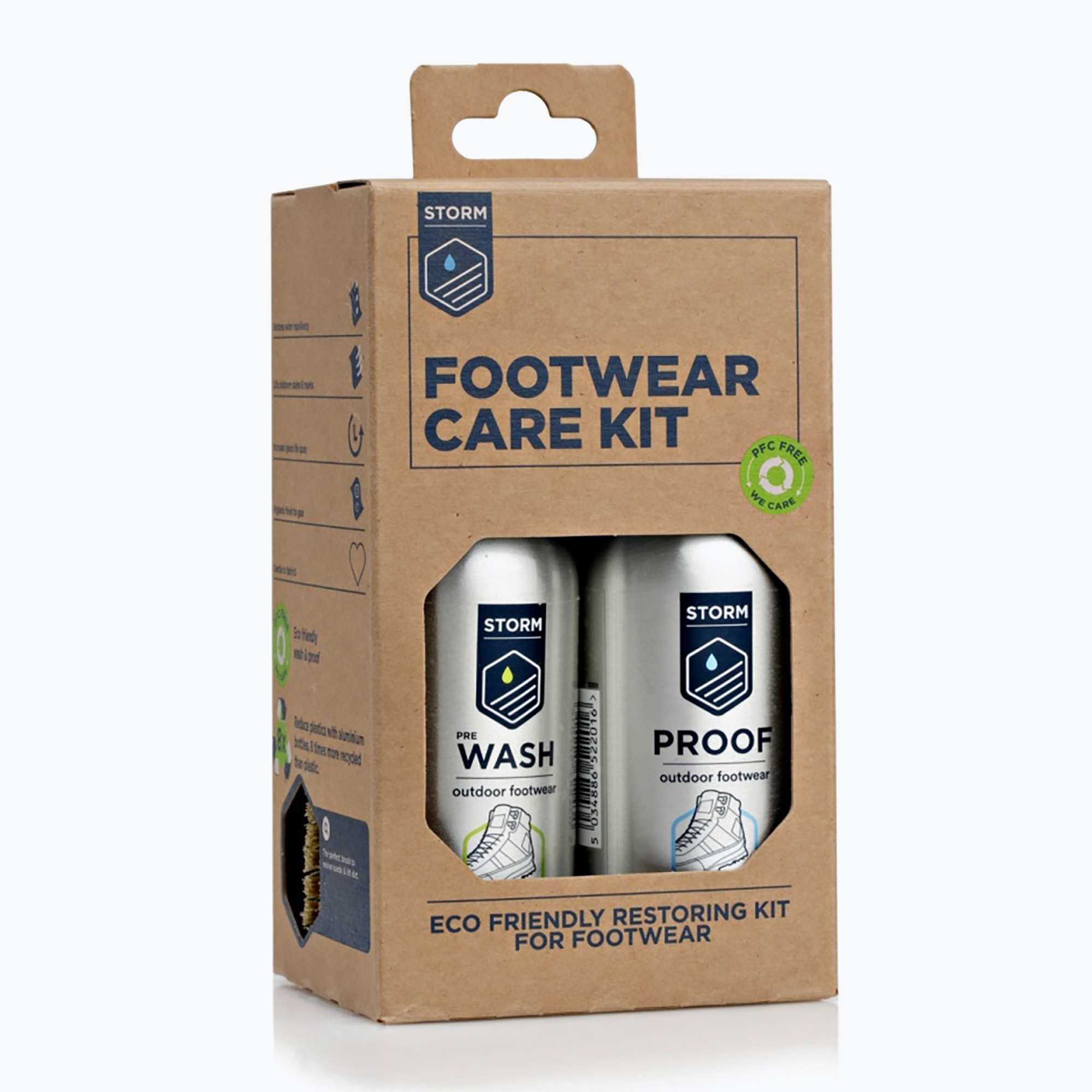 Súprava na starostlivosť o obuv STORM Leather Footwear