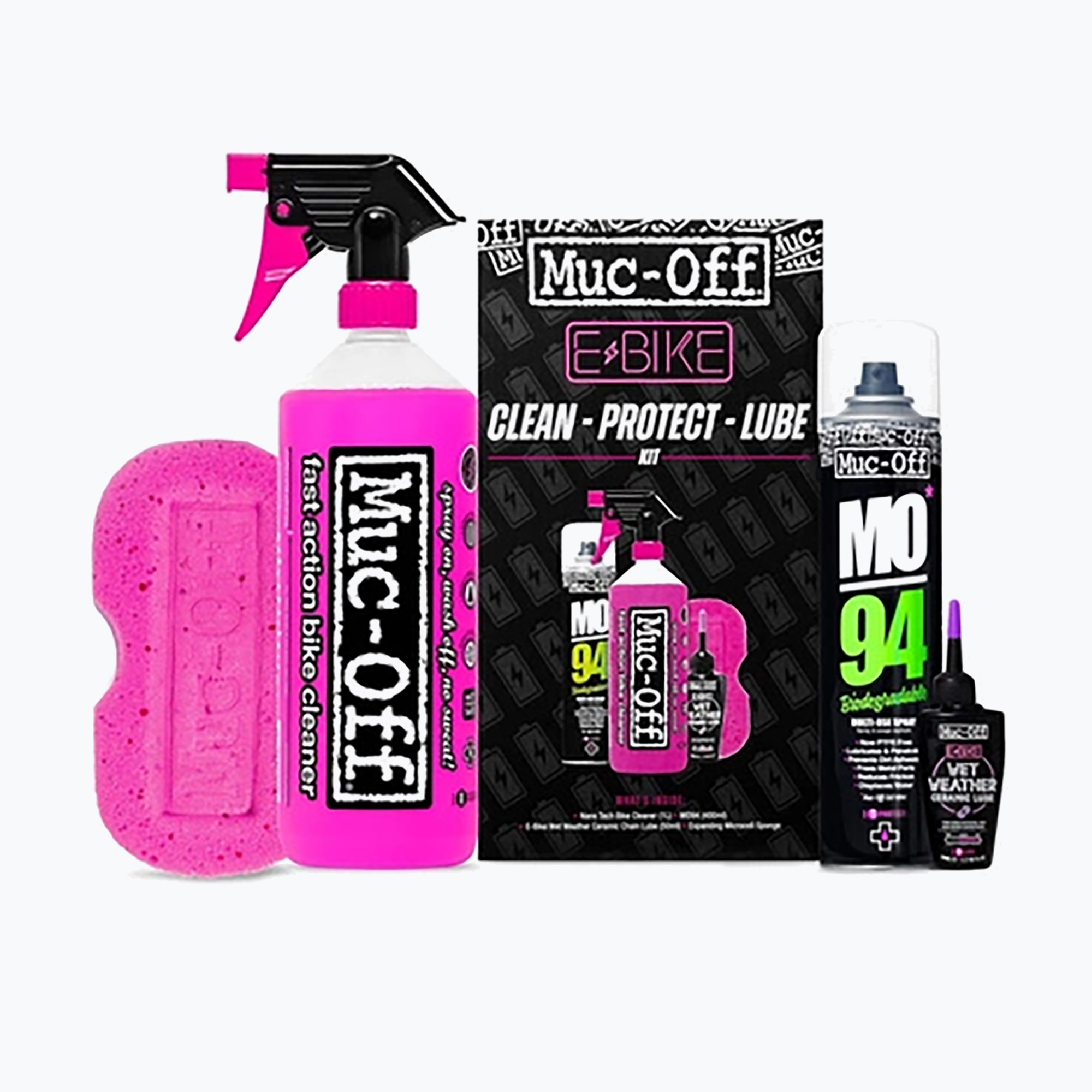Комплект за почистване Muc-Off eBike Clean, Protect and Lube Kit