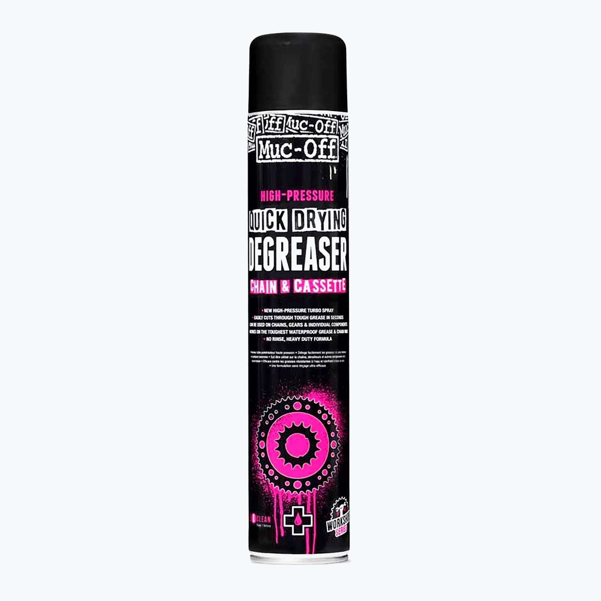 Muc-Off бързосъхнещ редуктор под високо налягане Chain&Cassete 750 ml
