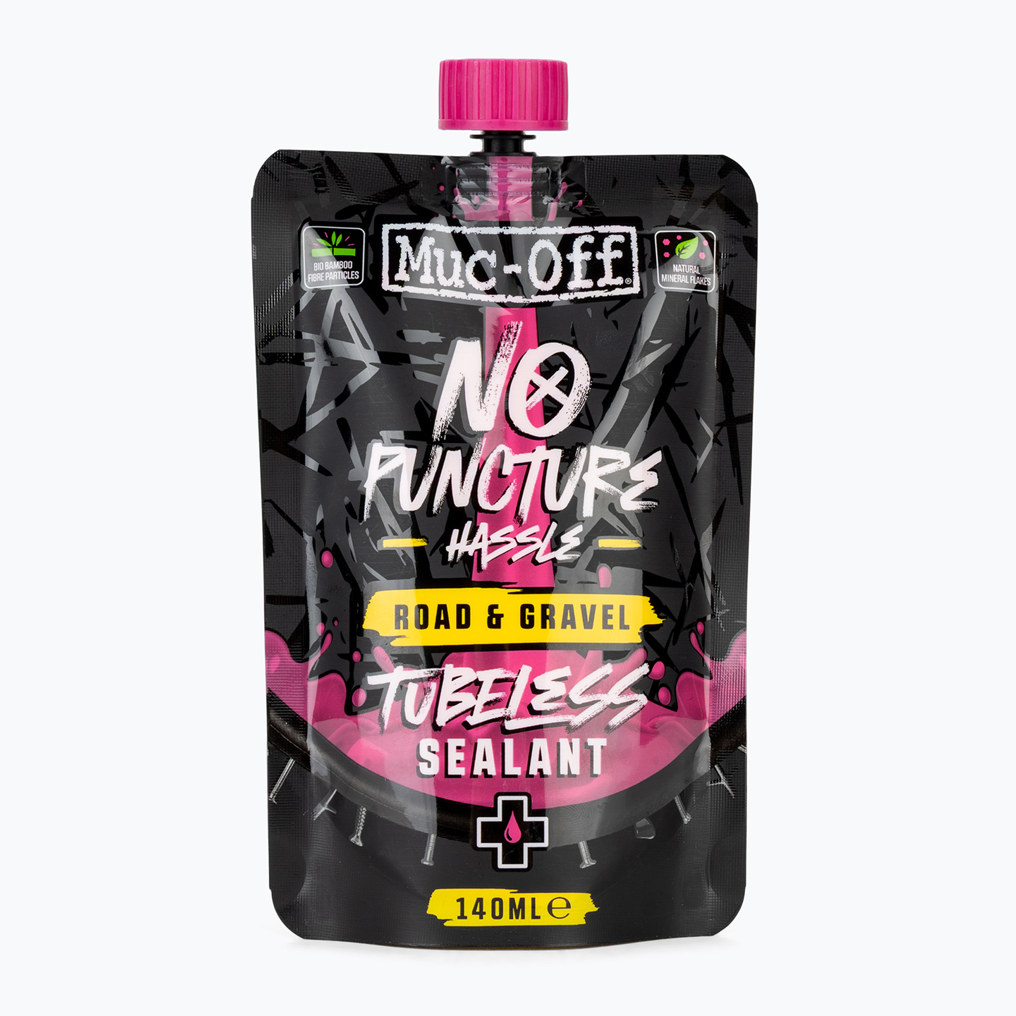 Лепило за гуми Muc-Off Road & Gravel Tubeless Sealant 140 ml