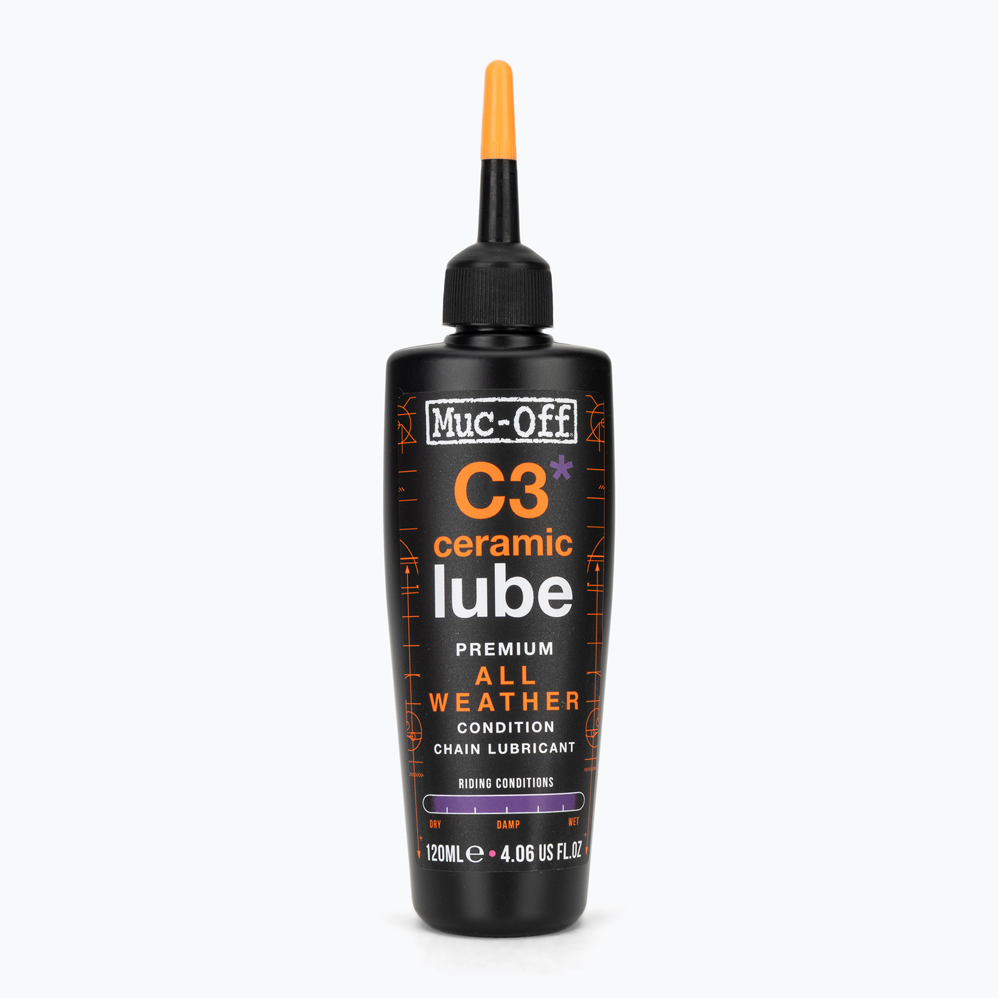 Грес за вериги Muc-Off C3 All Weather Ceramic Lube 120 ml