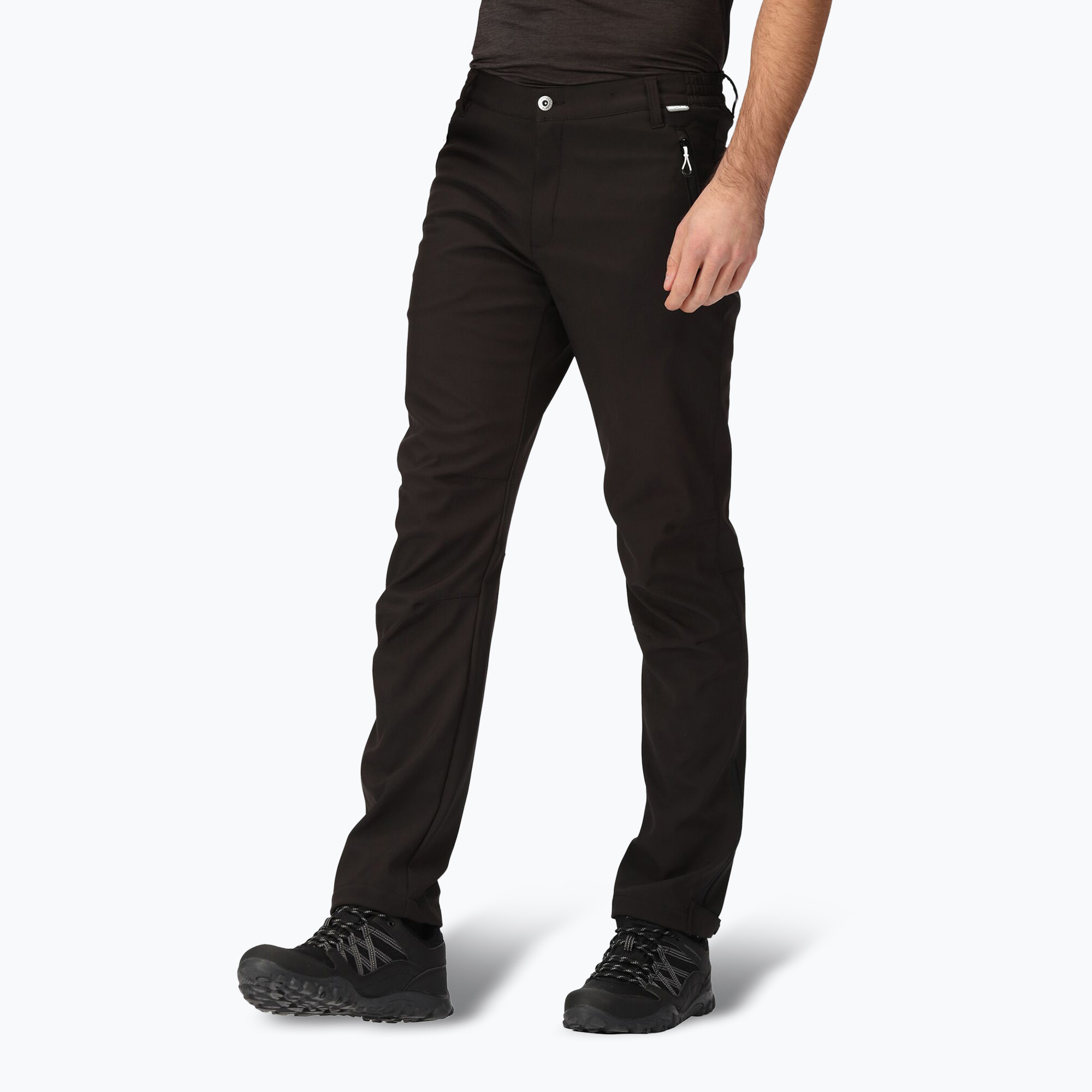 Spodnie softshell męskie REGATTA Geo Softshell II black 