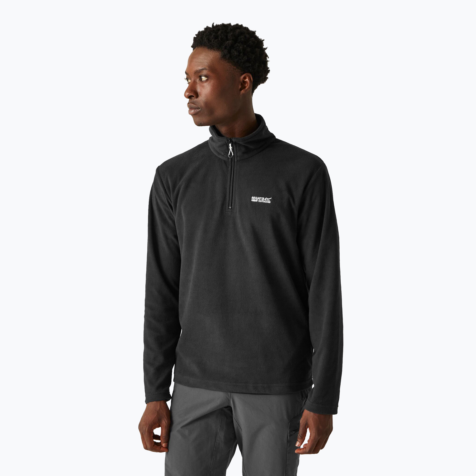 Men's fleece sweatshirt REGATTA Thompson black