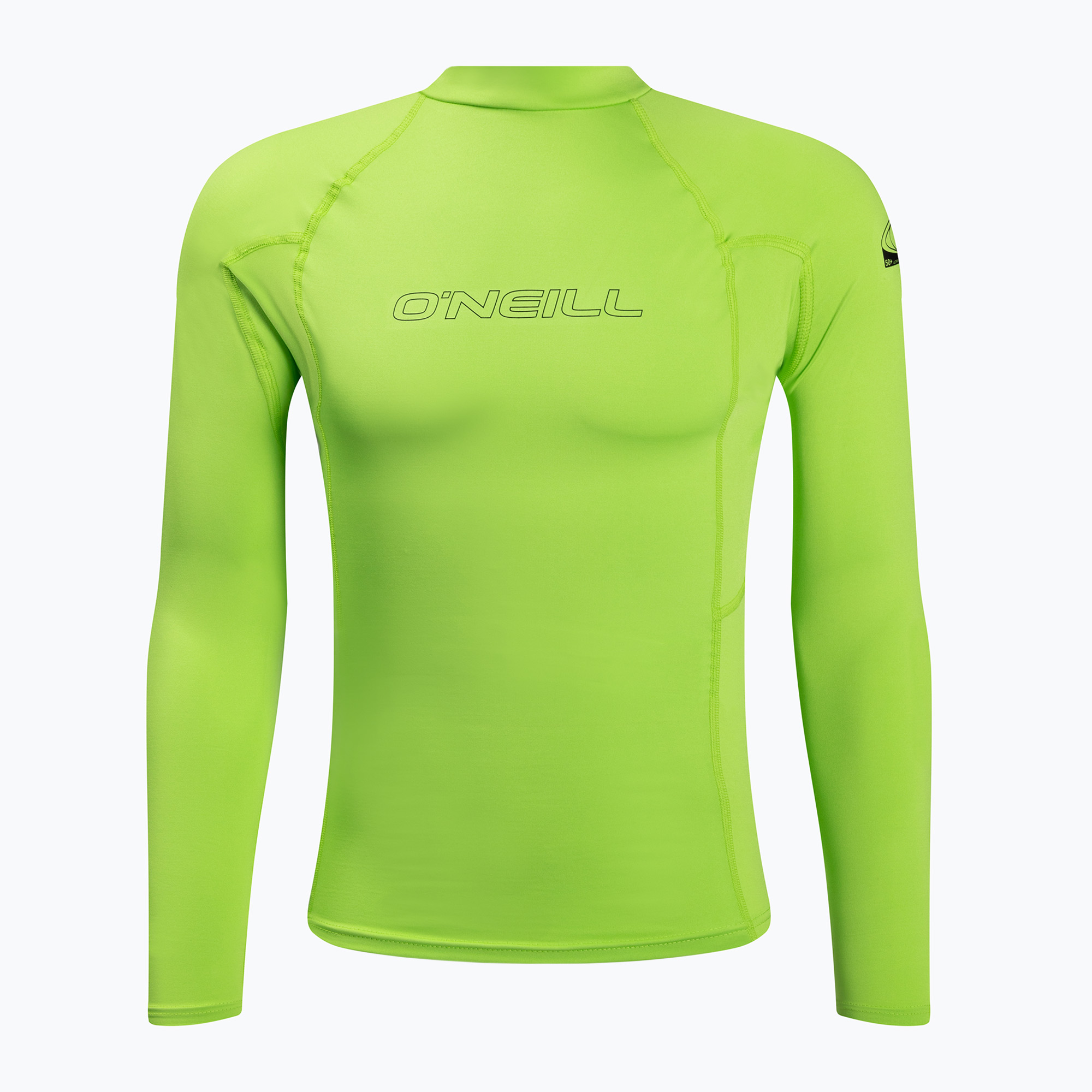 Longsleeve do pływania męski O'Neill Basic Skins Rash Guard lime