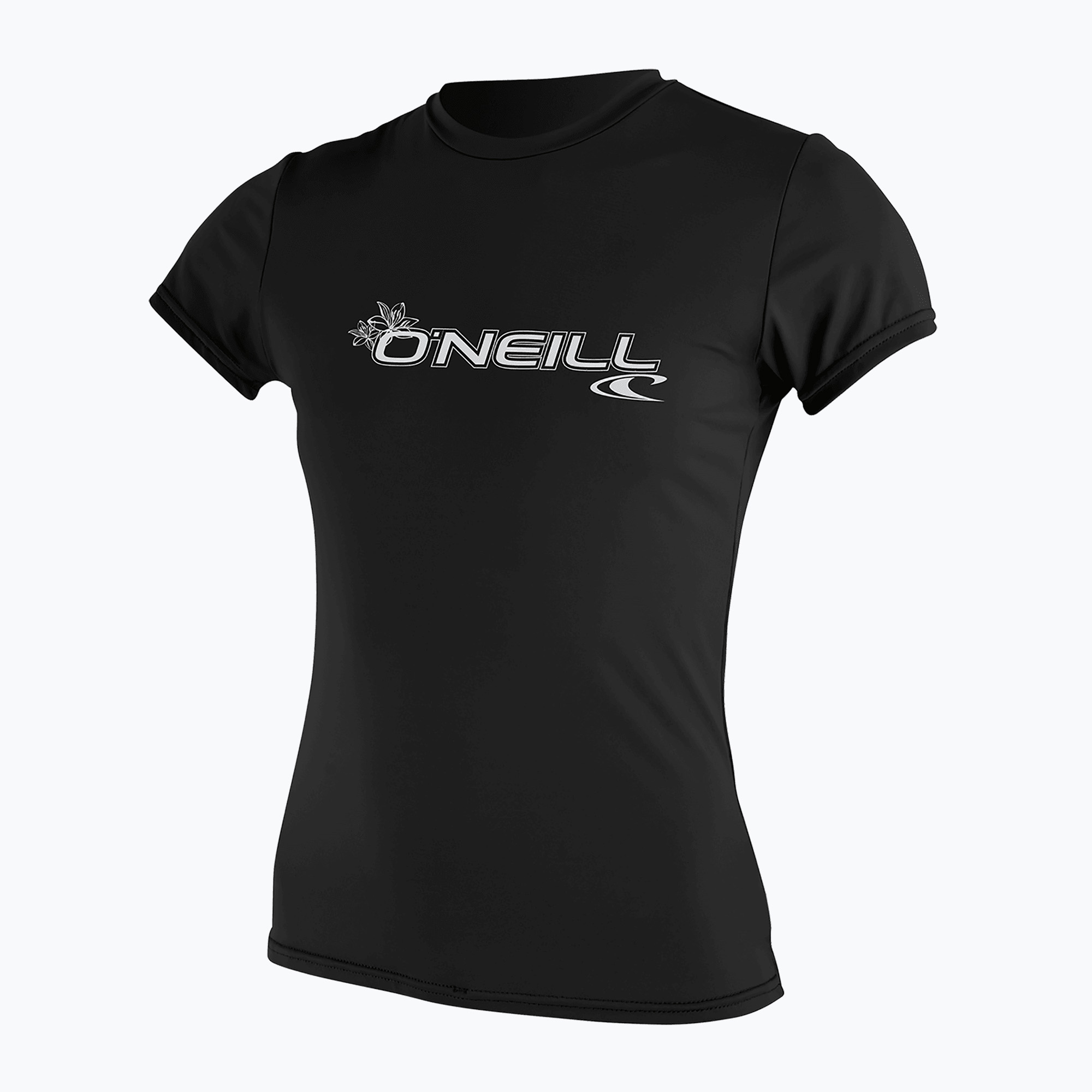 Дамска тениска за плуване O'Neill Basic Skins Sun Shirt black