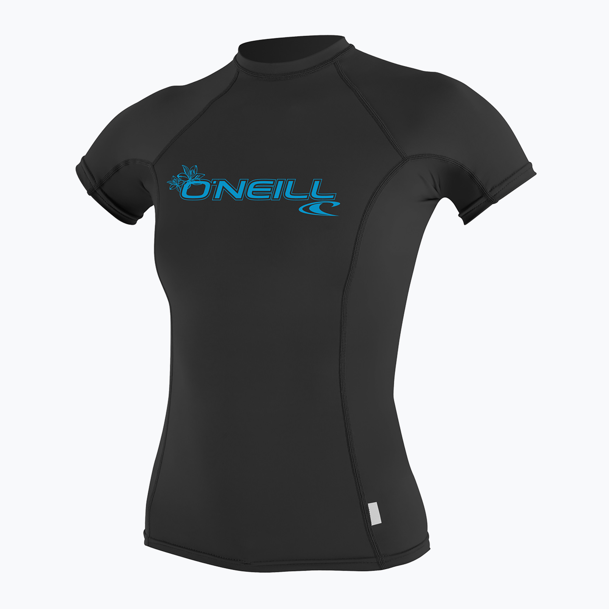 Women's swim shirt O'Neill Basic Skins Rash Guard black 3548