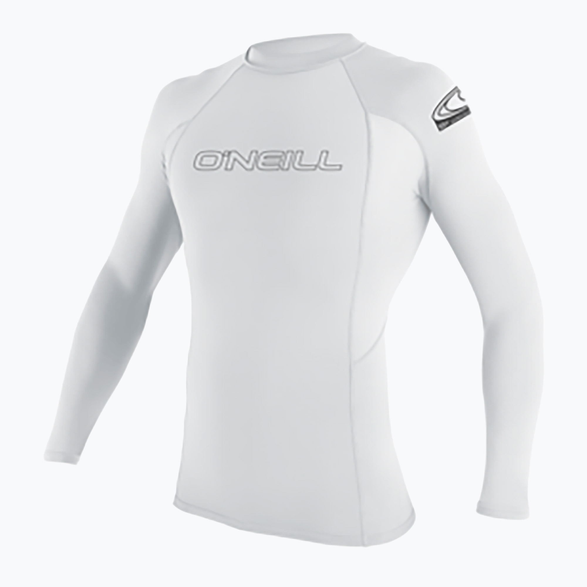 Children's swimming longsleeve O'Neill Youth Basic Skins Rash Guard white