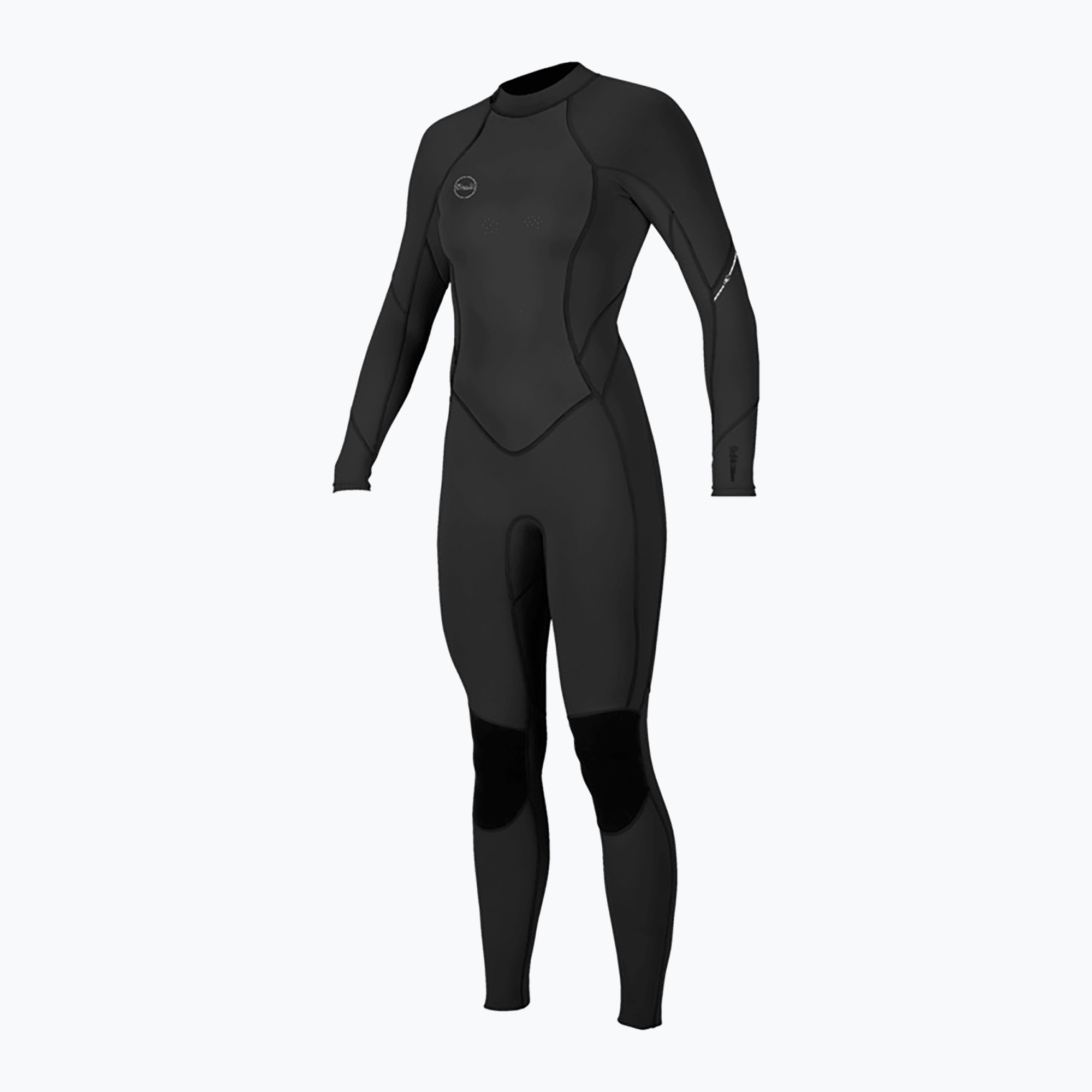 Дамски неопренов костюм за плуване  O'Neill Bahia 3/2 Back Zip Full black/black/black