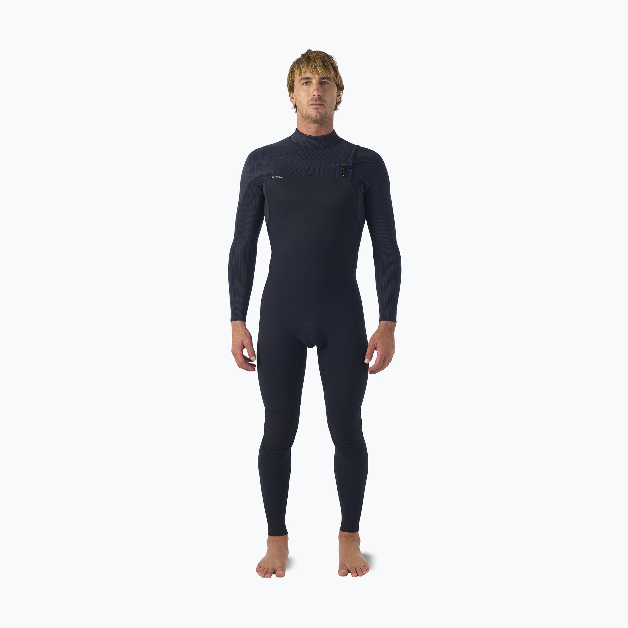 Мъжки неопреннов костюм за плуване O'Neill Hyperfreak 5/4  mm Chest Zip Full black/black
