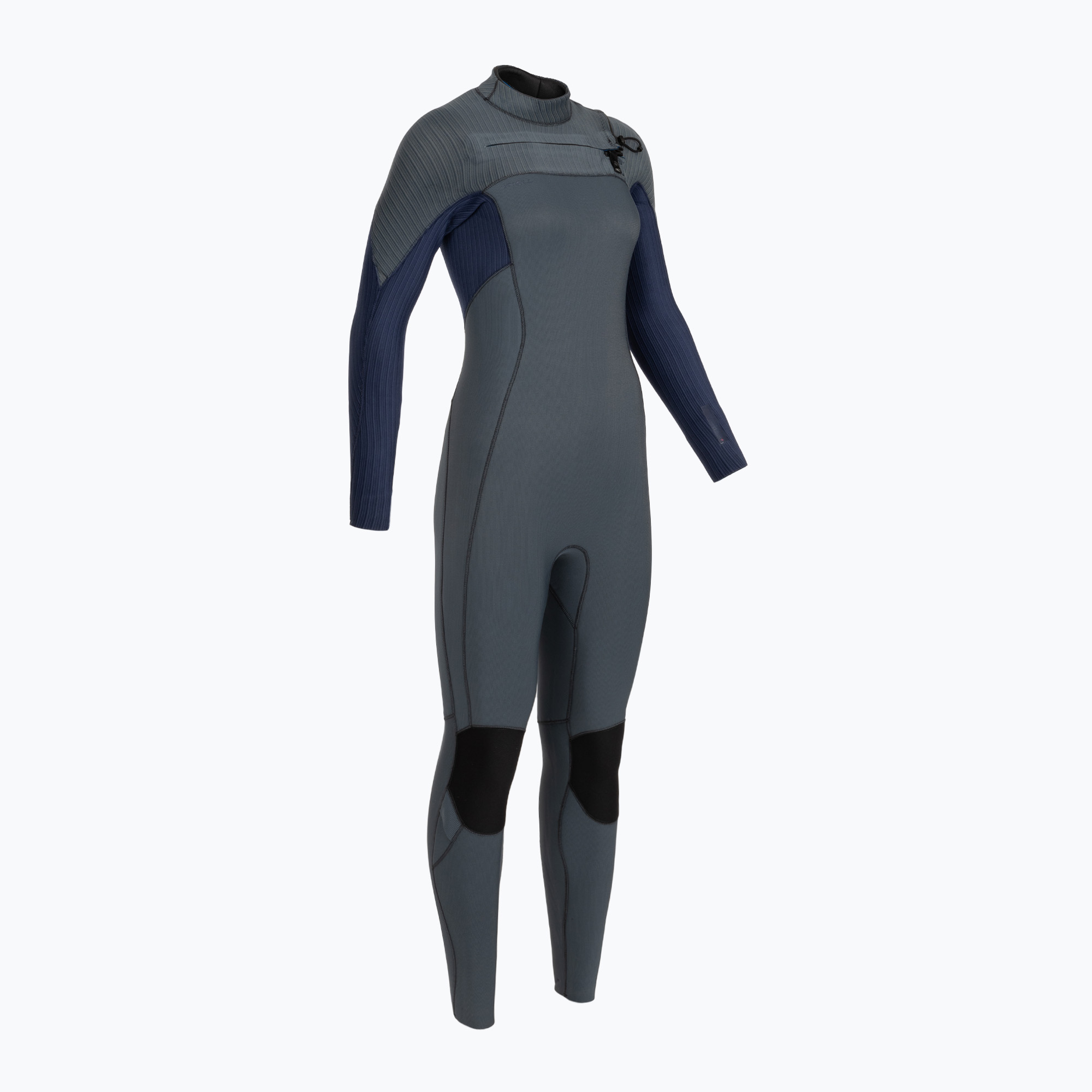 Pianka do pływania damska O'Neill Hyperfreak 5/4+ Chest Zip Full shade/navy 