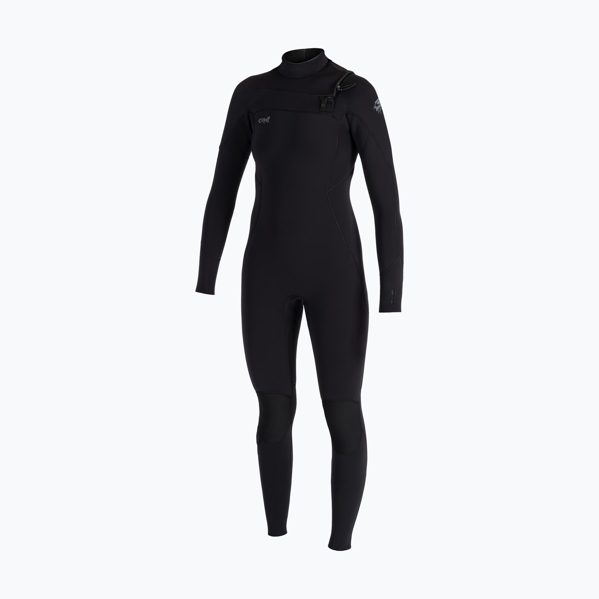 Pianka do pływania damska O'Neill Epic 4/3 mm Chest Zip Full black/black/black 