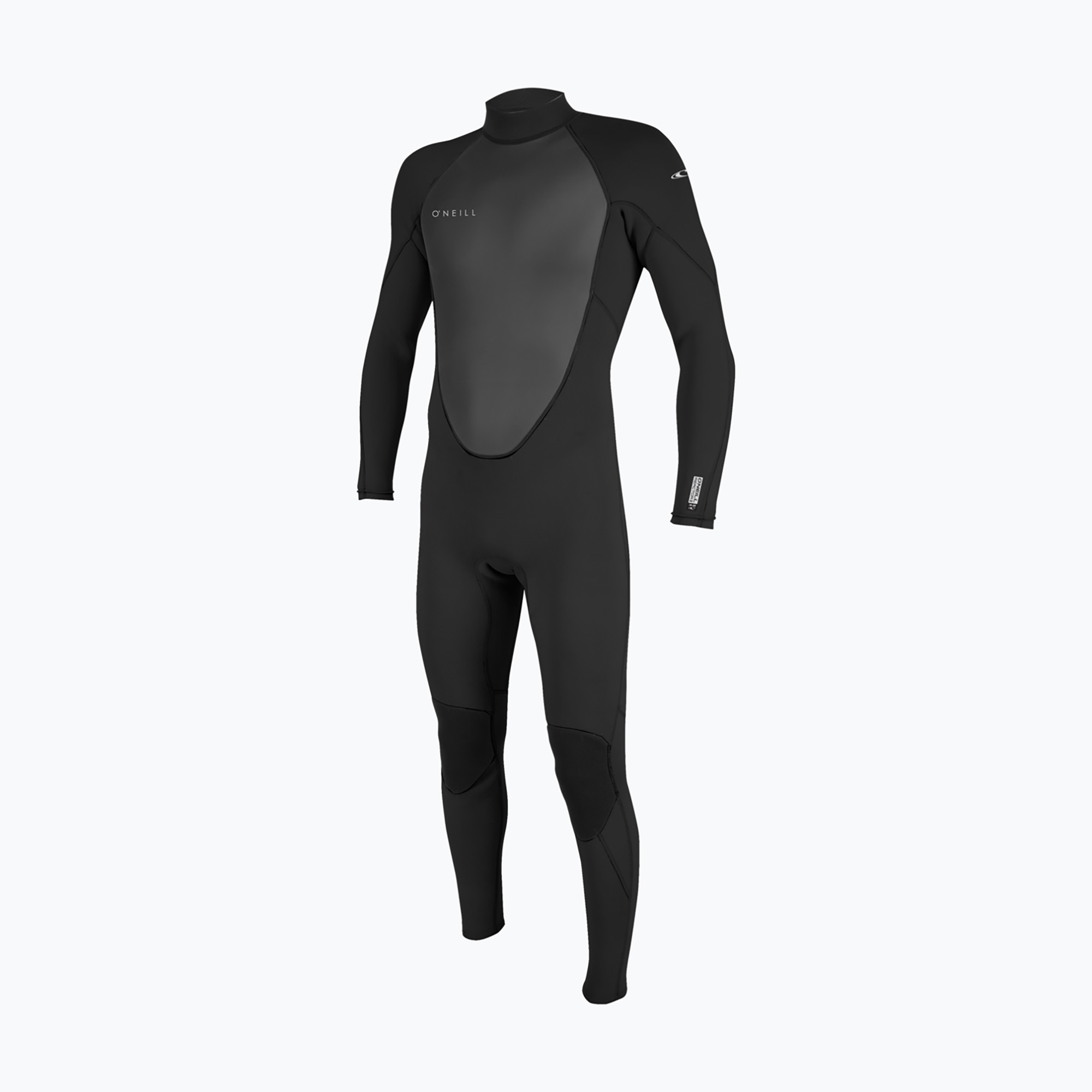 Мъжки неопреннов костюм за плуване O'Neill Reactor-2 3/2 mm Back Zip Full black/black