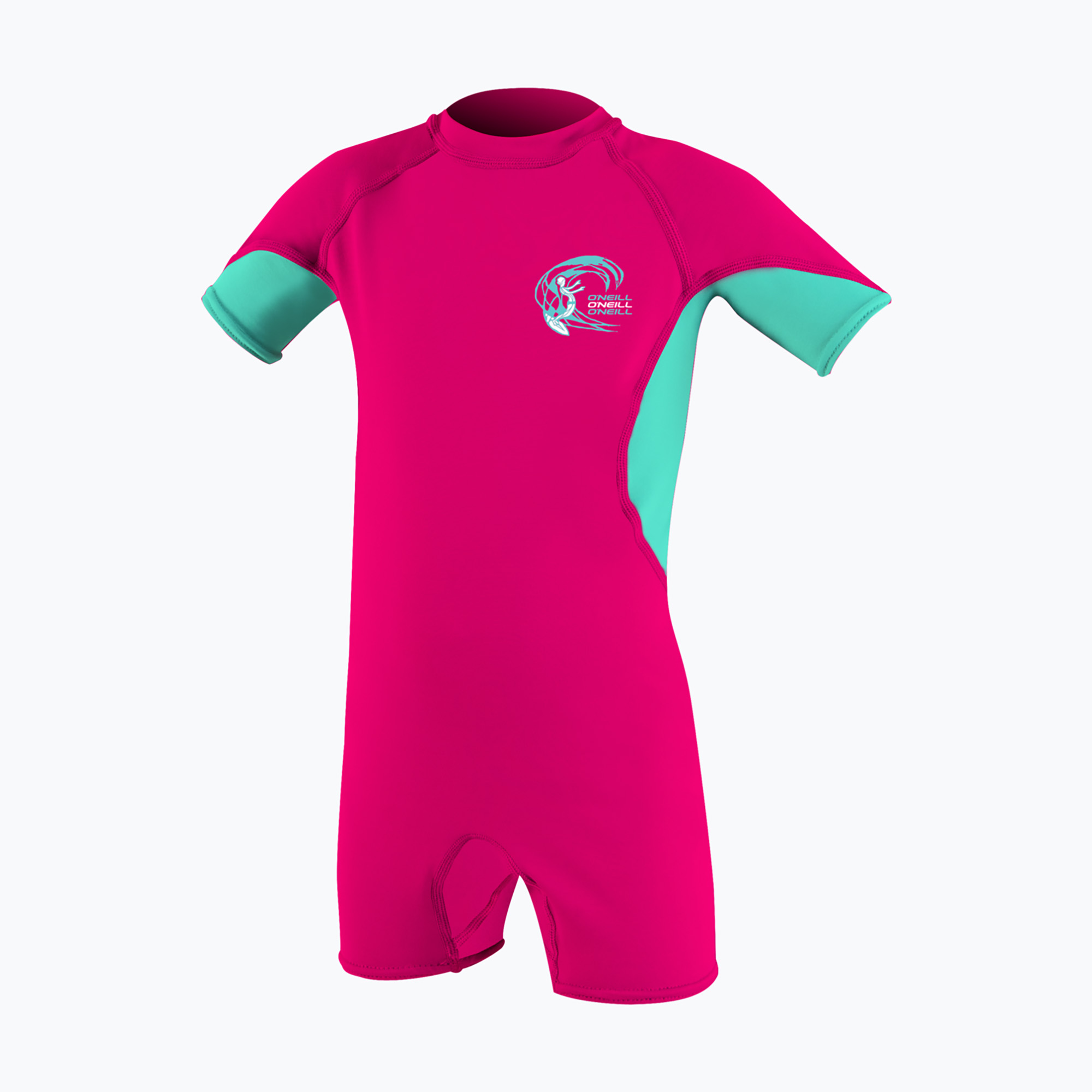 Kombinéza UPF 50  O'Neill Child Basic Skins UV Spring IT4 watermelon/light aqua/white