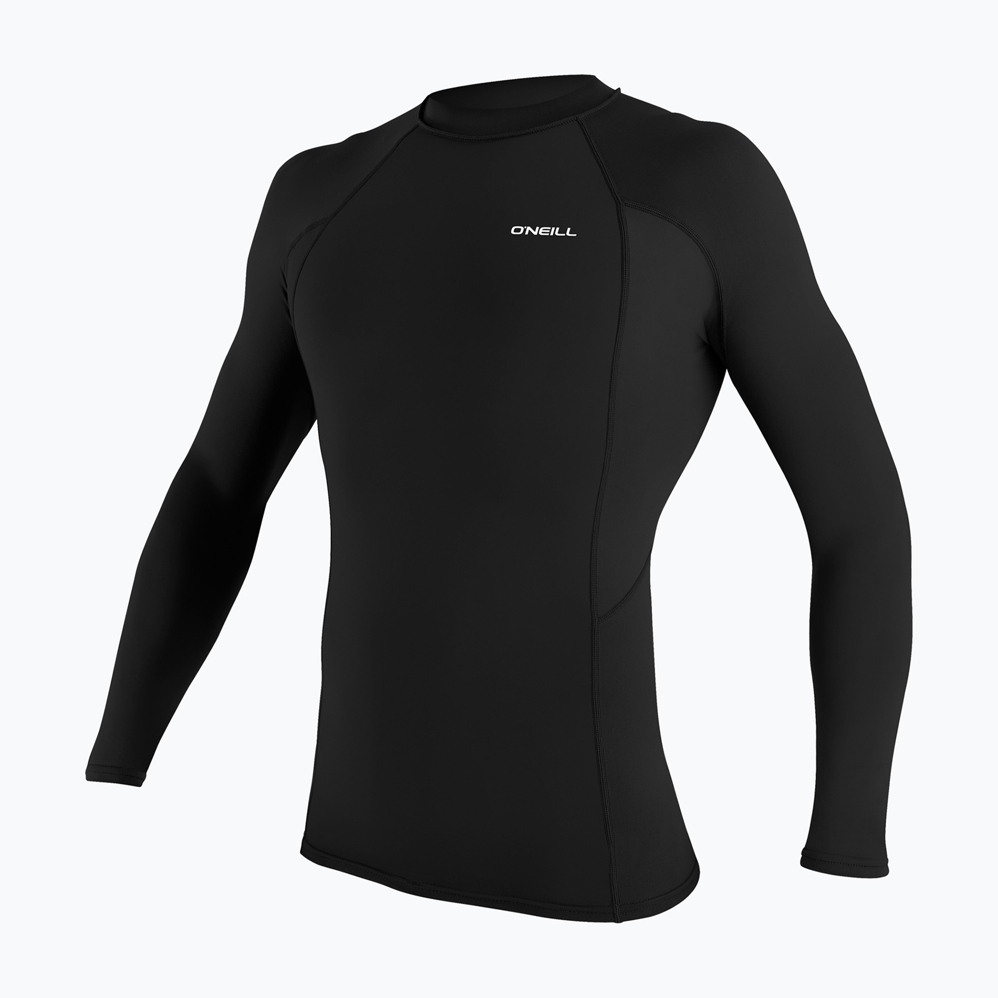 Мъжка блуза с дълъг ръкав за плуване O'Neill Basic Skins Rash Guard LS black