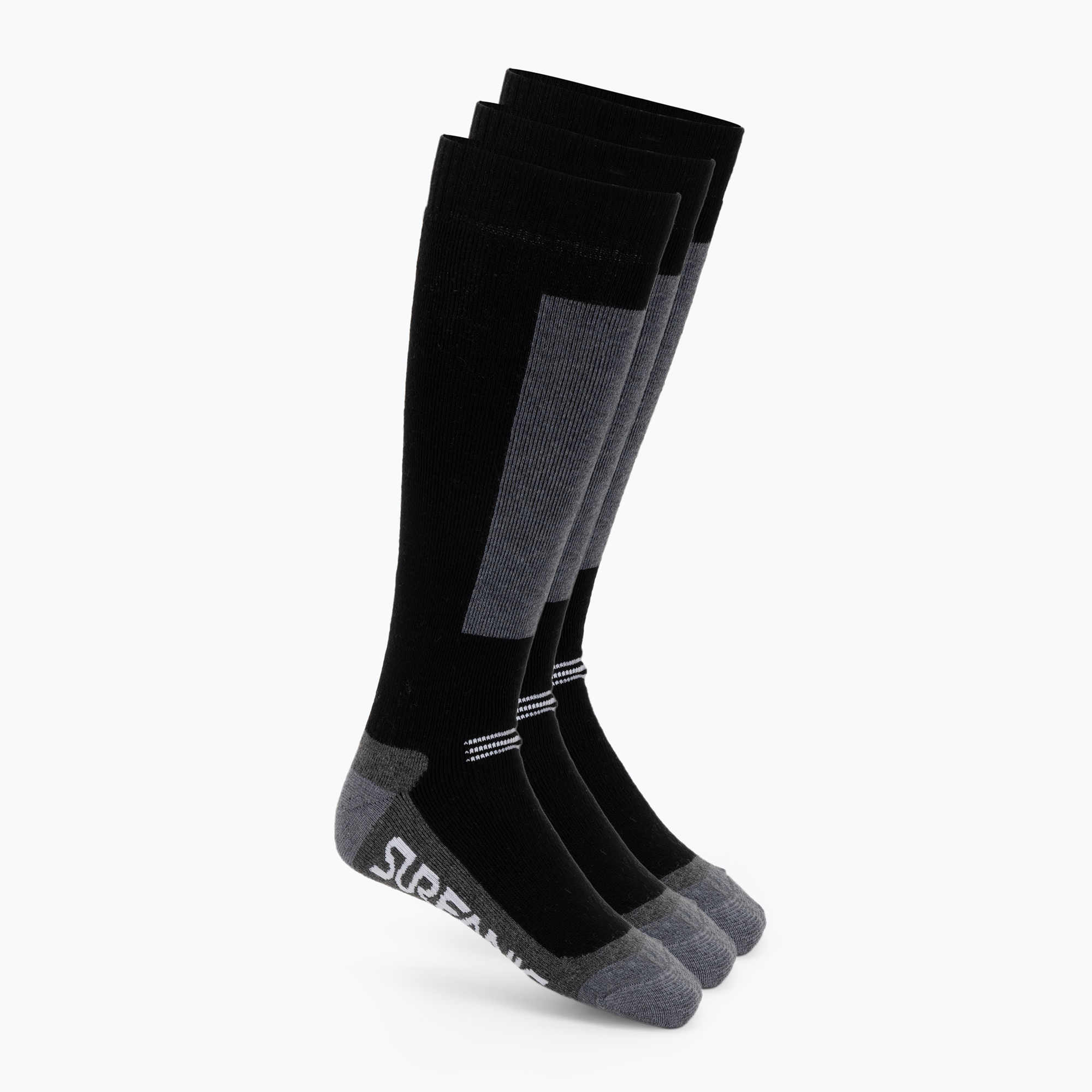 Șosete de schi Surfanic Endurance Merino 2 pack black