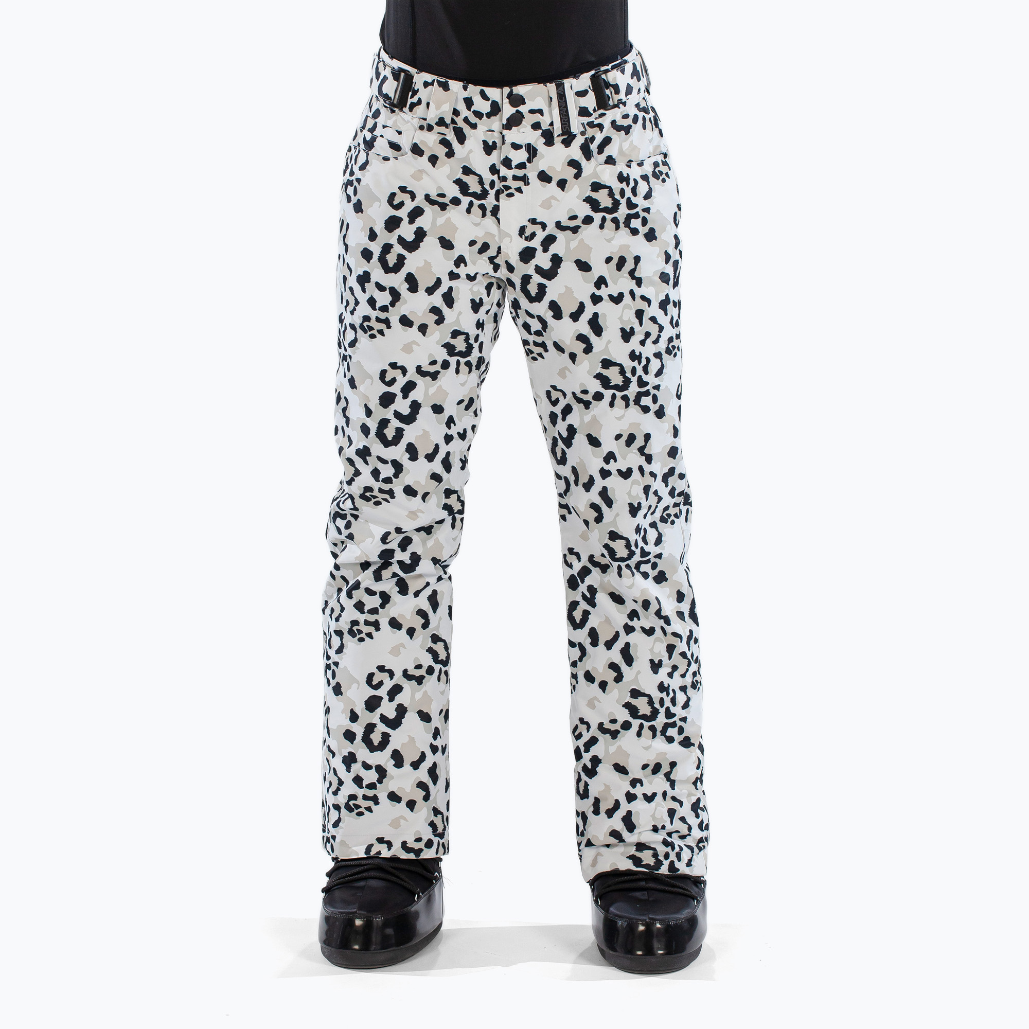 Women's ski trousers Surfanic Glow Animal Camo white