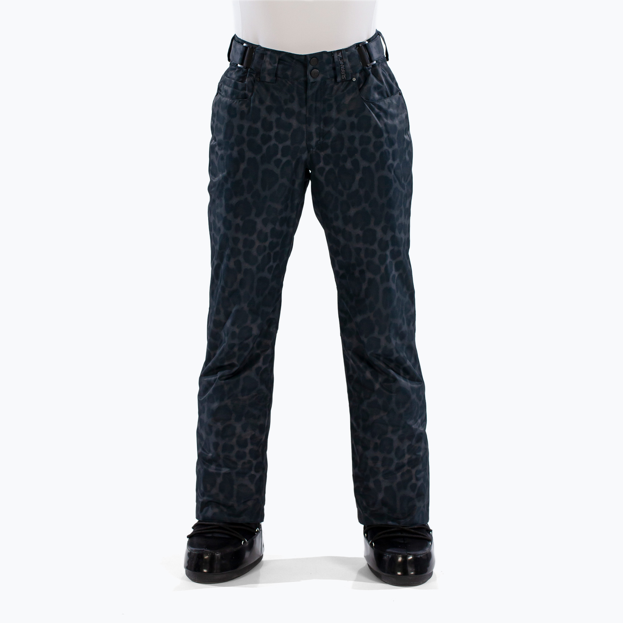 Дамски скиорски панталони Surfanic Glow jag black