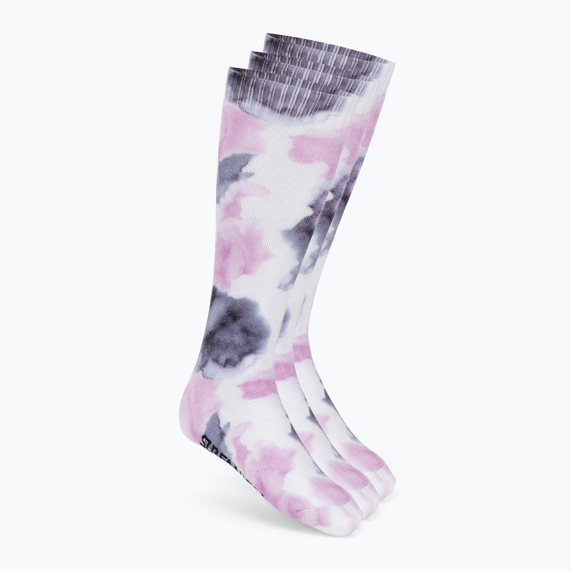 Șosete de schi pentru femei Surfanic Pro Tech 3Pk Watercolour Sock pink purple