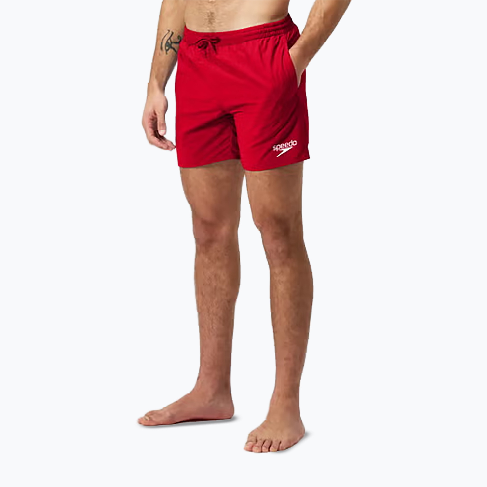 Мъжки къси панталони за плуване Speedo Boom Logo 16 Red 68-124336446
