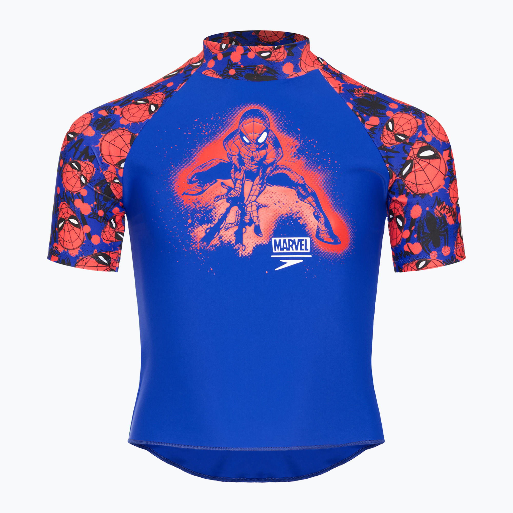 Tricou de înot pentru copii  Speedo Spider-Man Sun Top blue/red (Spider-Man Sun Top 8-05594F395)
