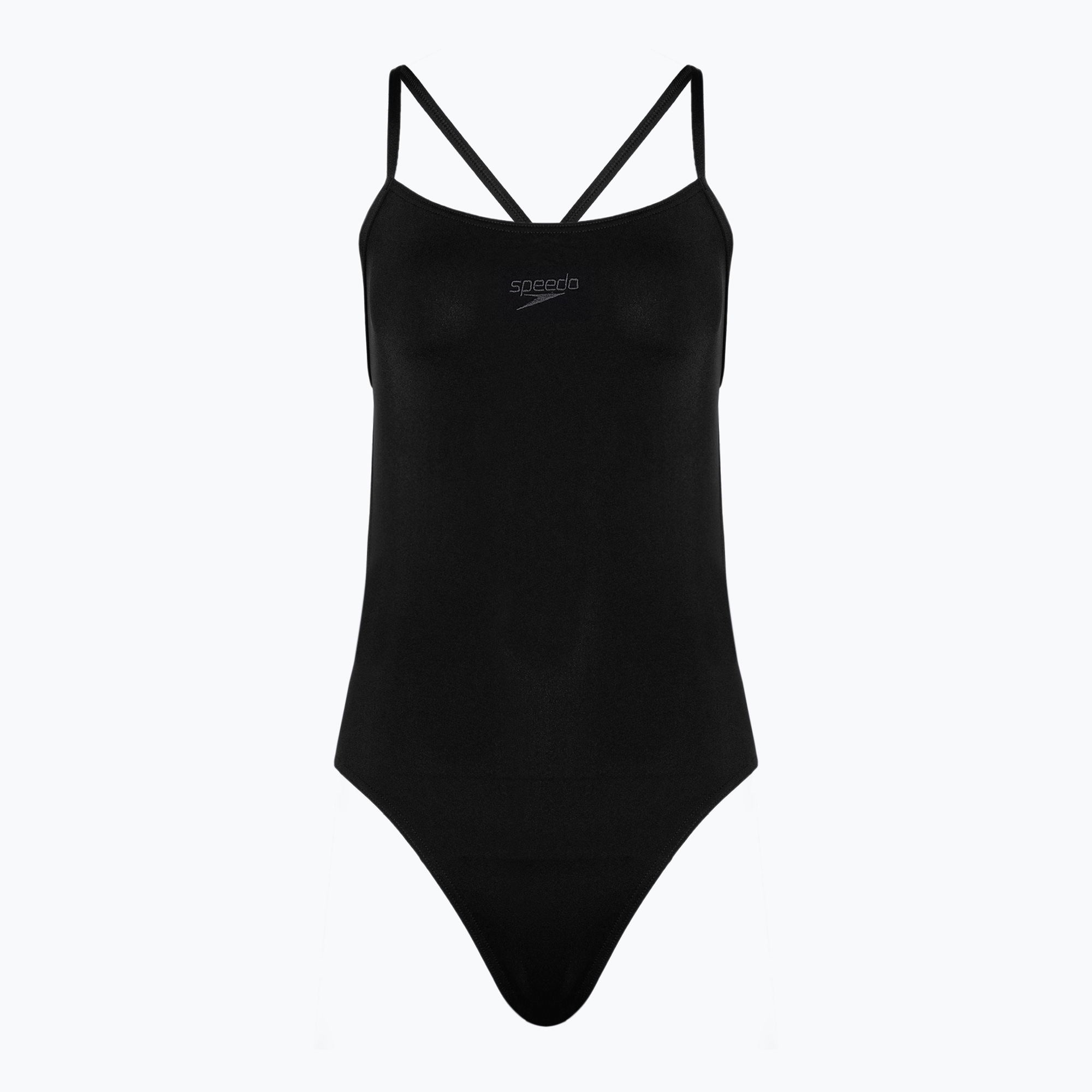 Costume intero Speedo da donna Endurance+ Thinstrap nero