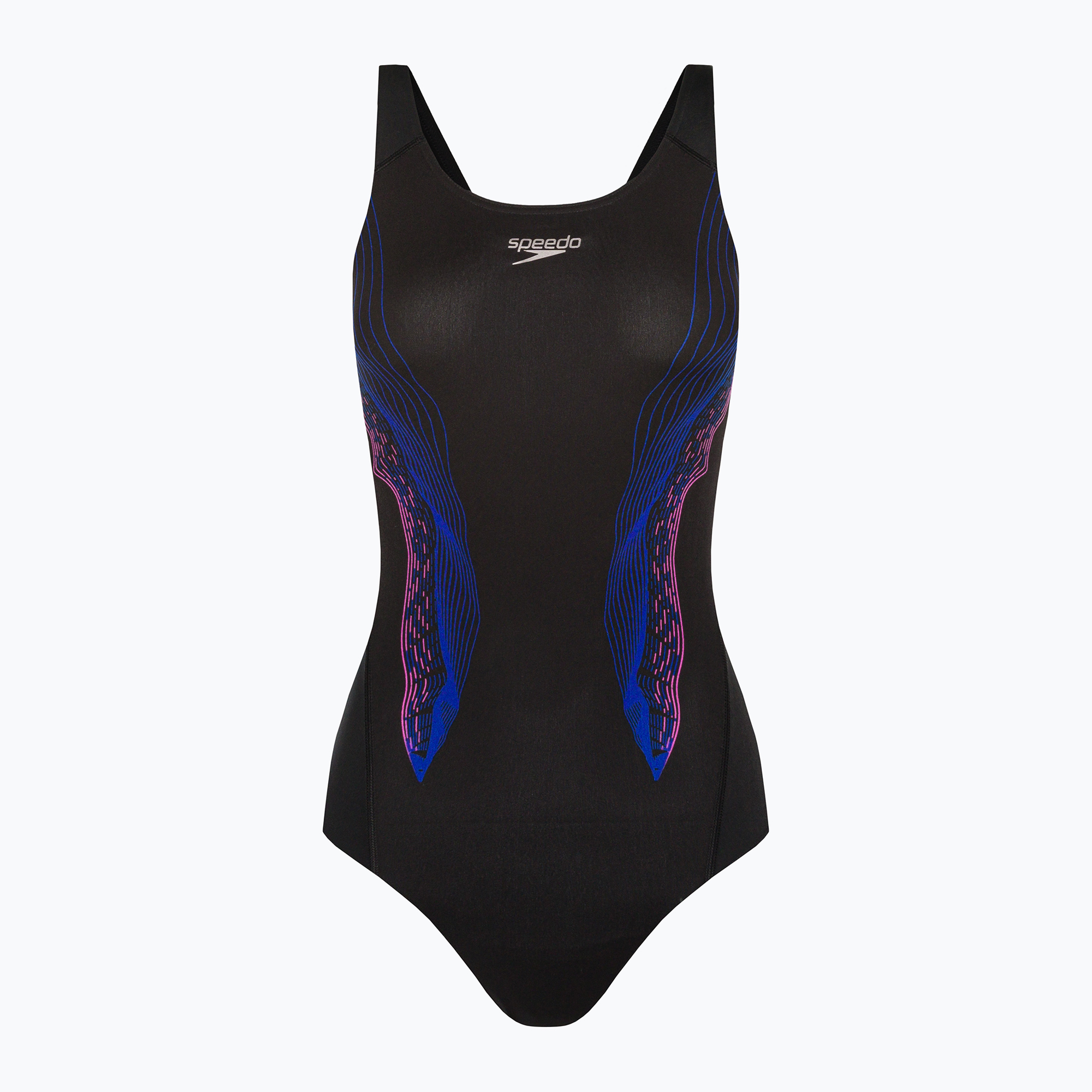 Speedo Placement Recordbreaker дамски бански от една част черен 68-09015G634