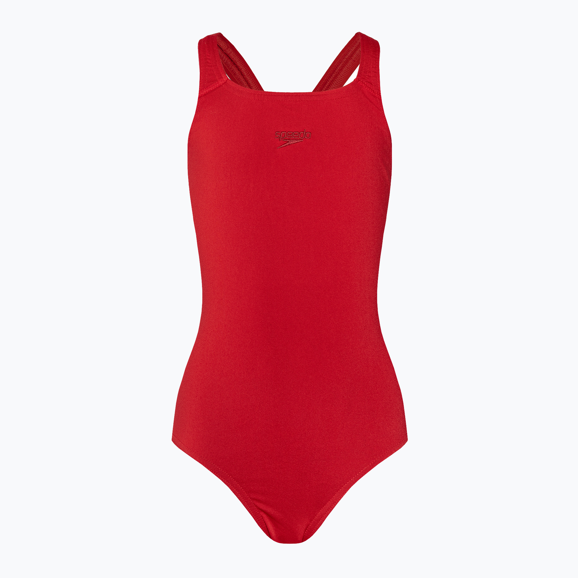Costume intero Speedo ECO Endurance+ Medalist rosso per bambini (176 cm) (Endurance+ Medalist 8-134576446)