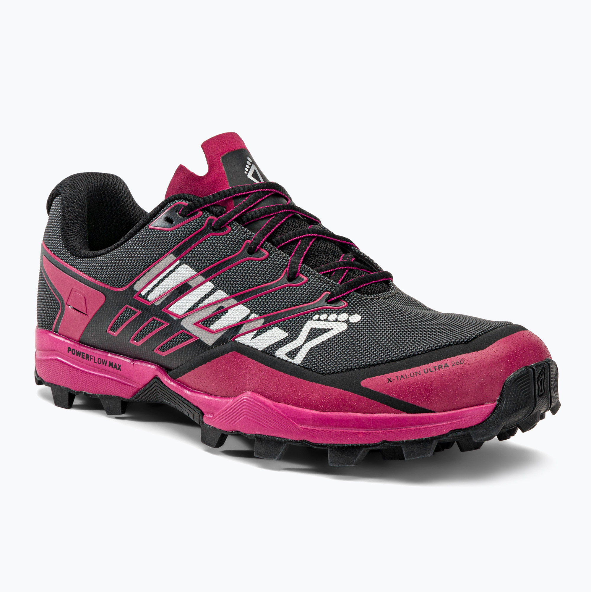 Buty do biegania damskie Inov-8 X-Talon Ultra 260 V2 black/sangria 