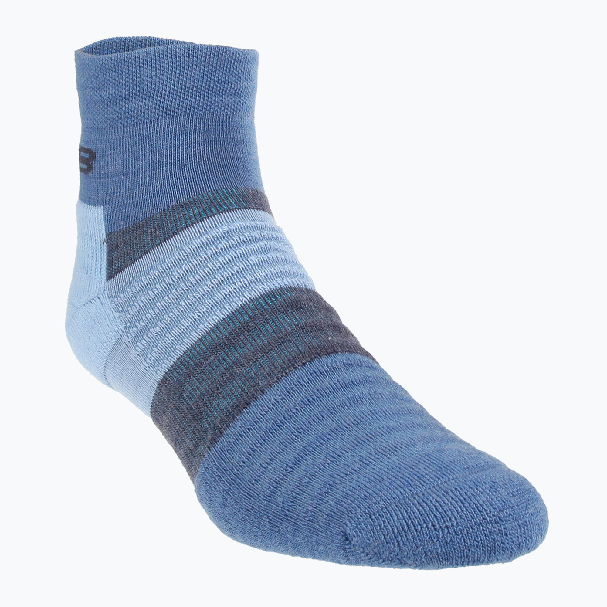 Bežecké ponožky Inov-8 Active Merino navy melange (Active Merino 001122-NYMG-01)