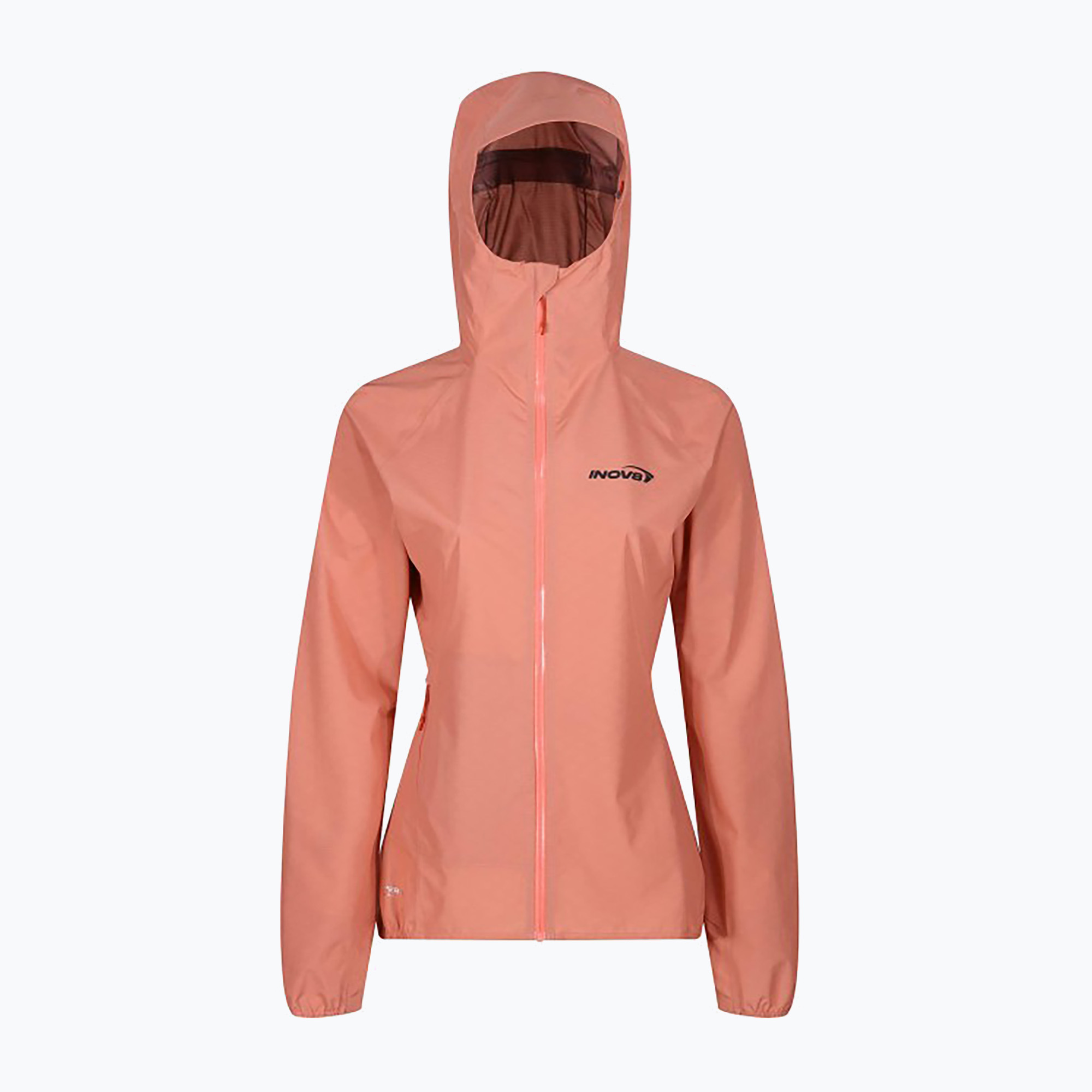Kurtka do biegania damska Inov-8 Stormshell FZ V2 coral 