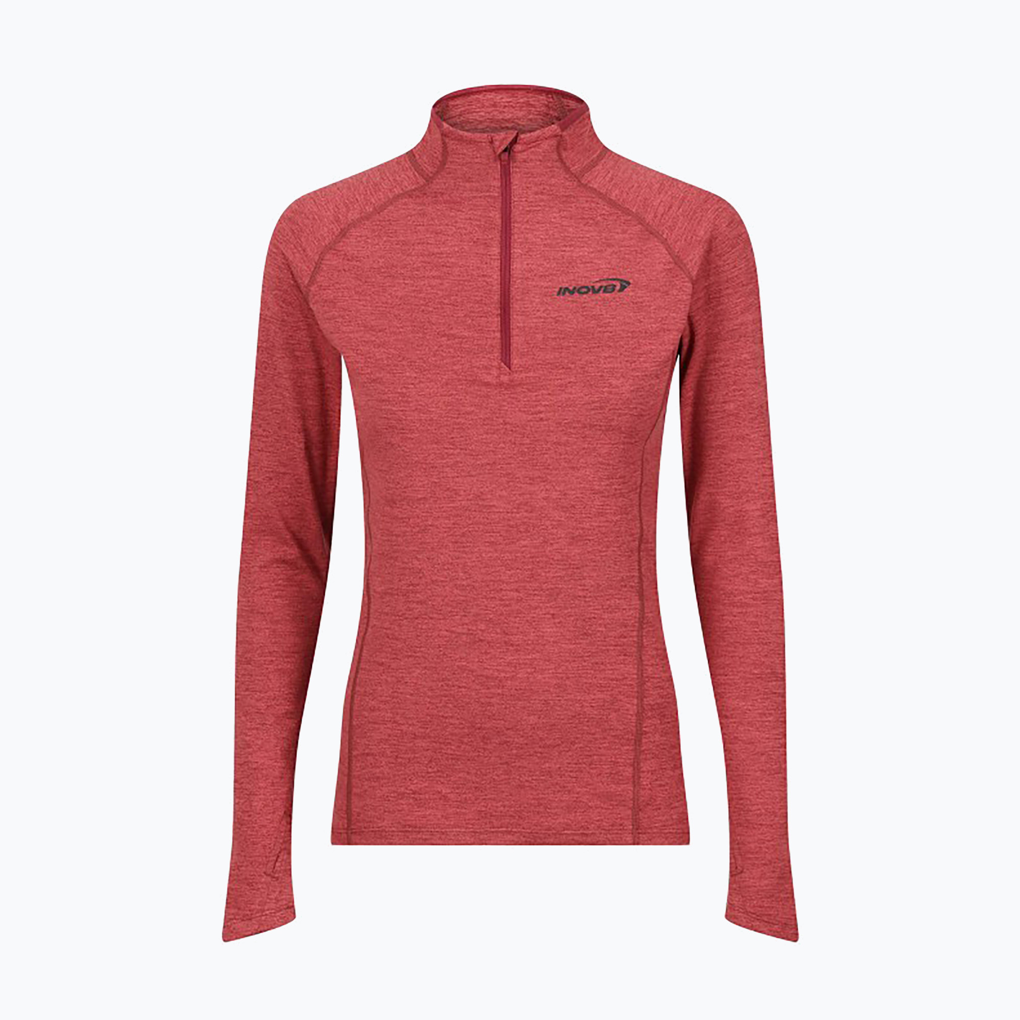 Bluza do biegania damska Inov-8 Train Elite Mid Half Zip dusty rose 