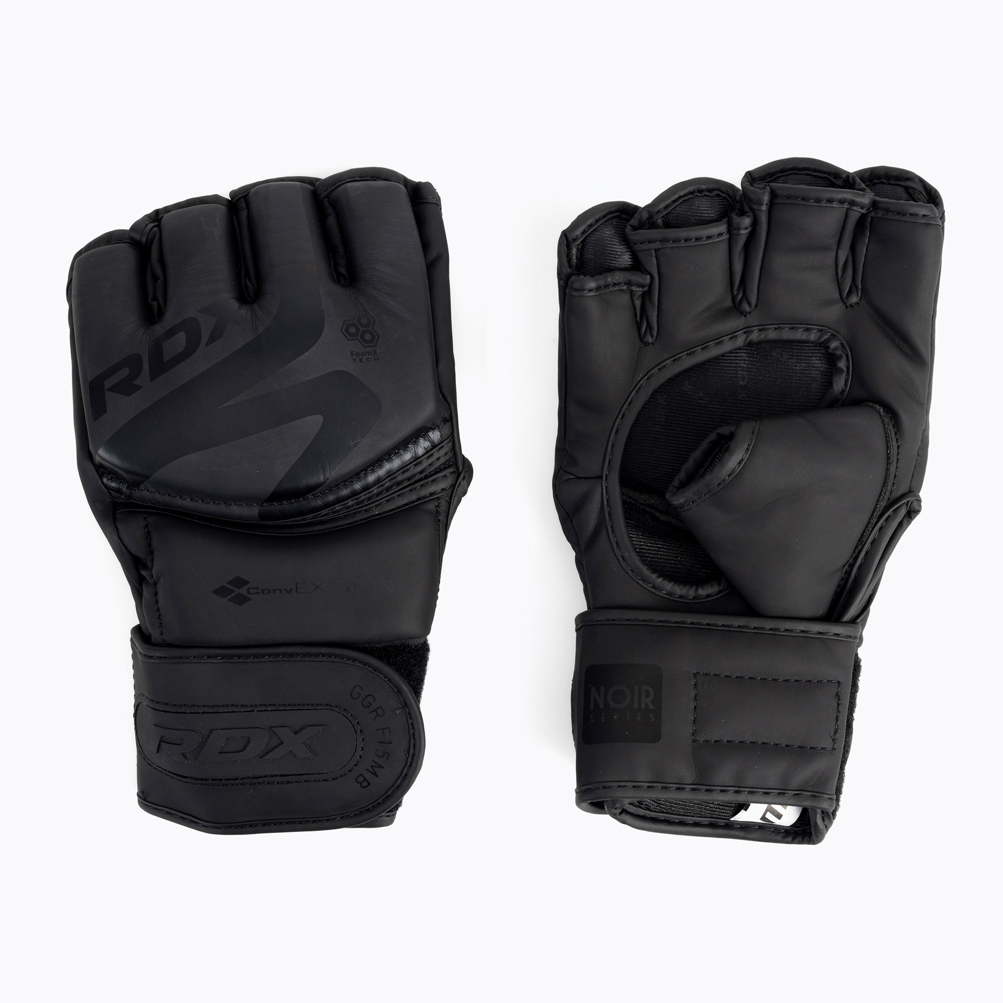Rękawice grapplingowe RDX Grappling Glove F15 matte black 