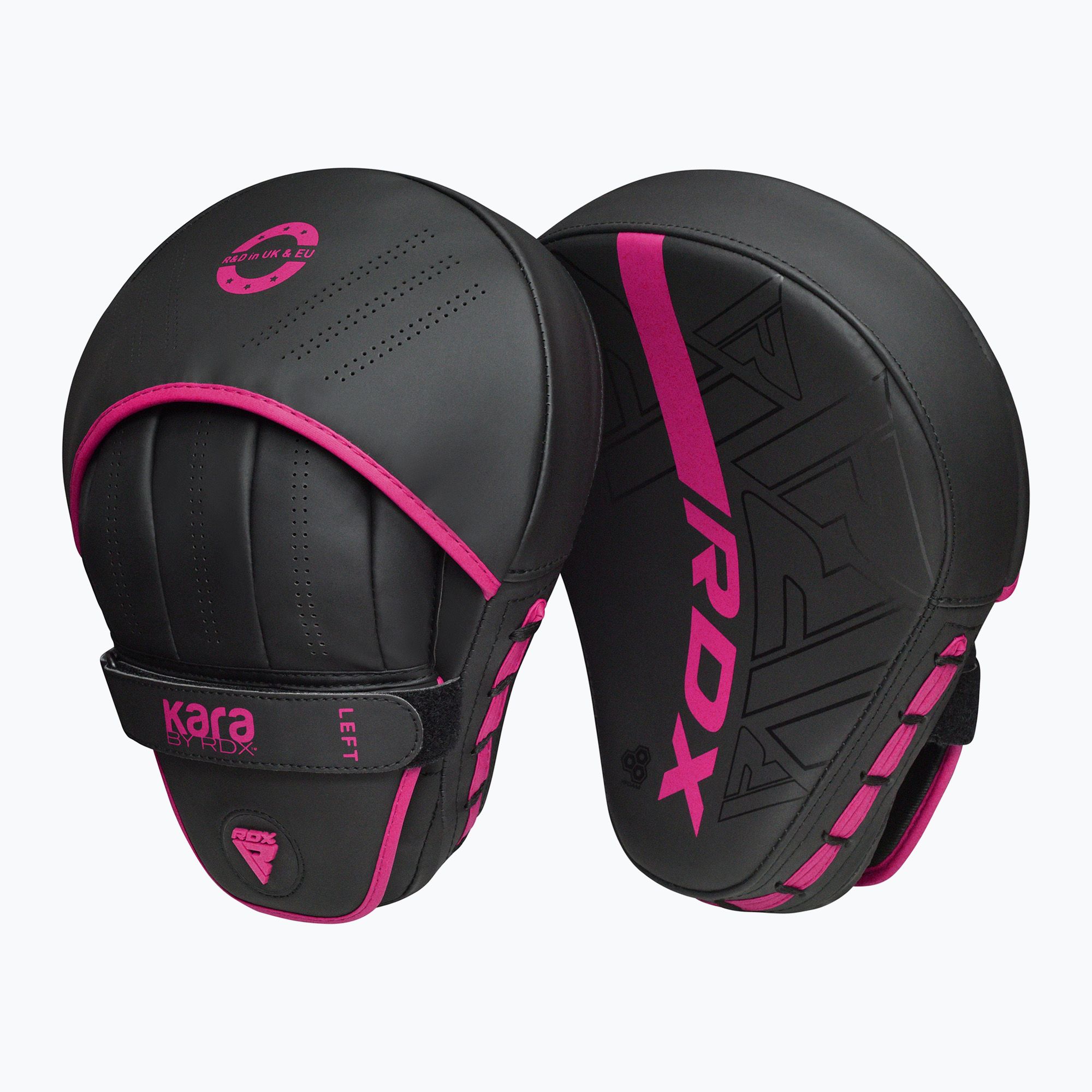 Łapy treningowe RDX Focus Pad F6 matte pink 