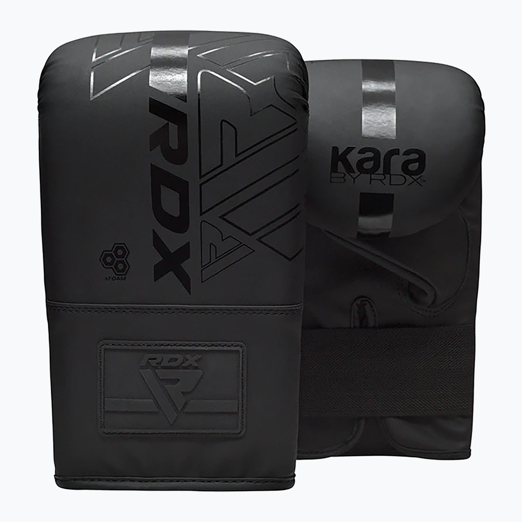 Rękawice bokserskie RDX F6 Bag Mitts black 