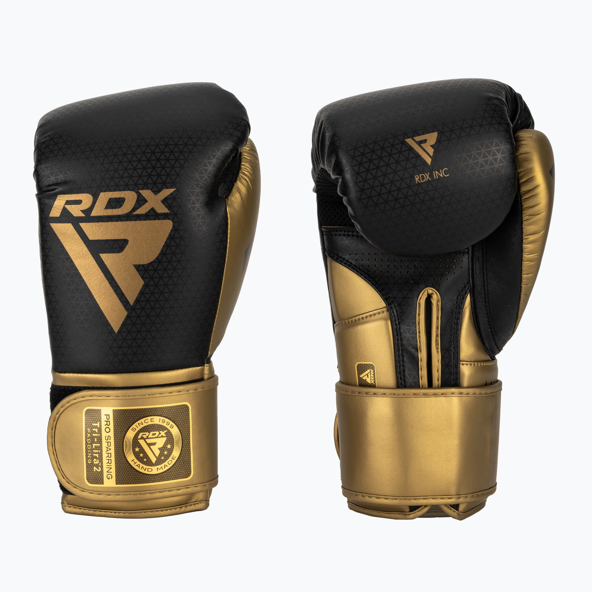 Боксови ръкавици RDX L2 Mark Pro Sparring Hook & Loop golden